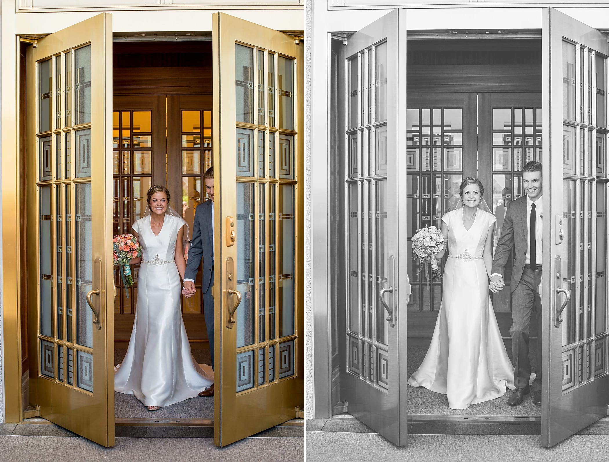 Draper LDS temple Wedding by Michelle & Logan Photo+Films