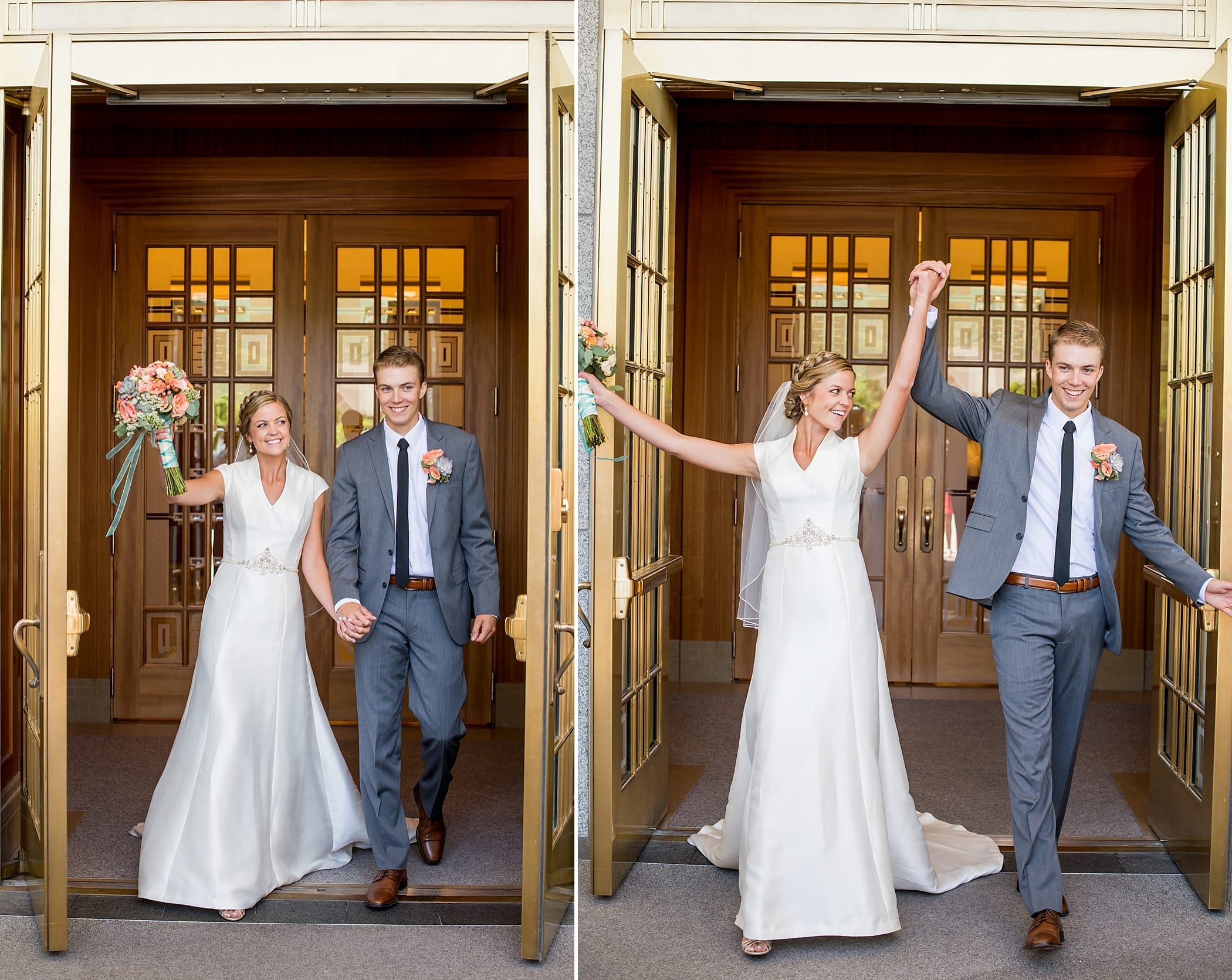 Draper LDS temple Wedding by Michelle & Logan Photo+Films