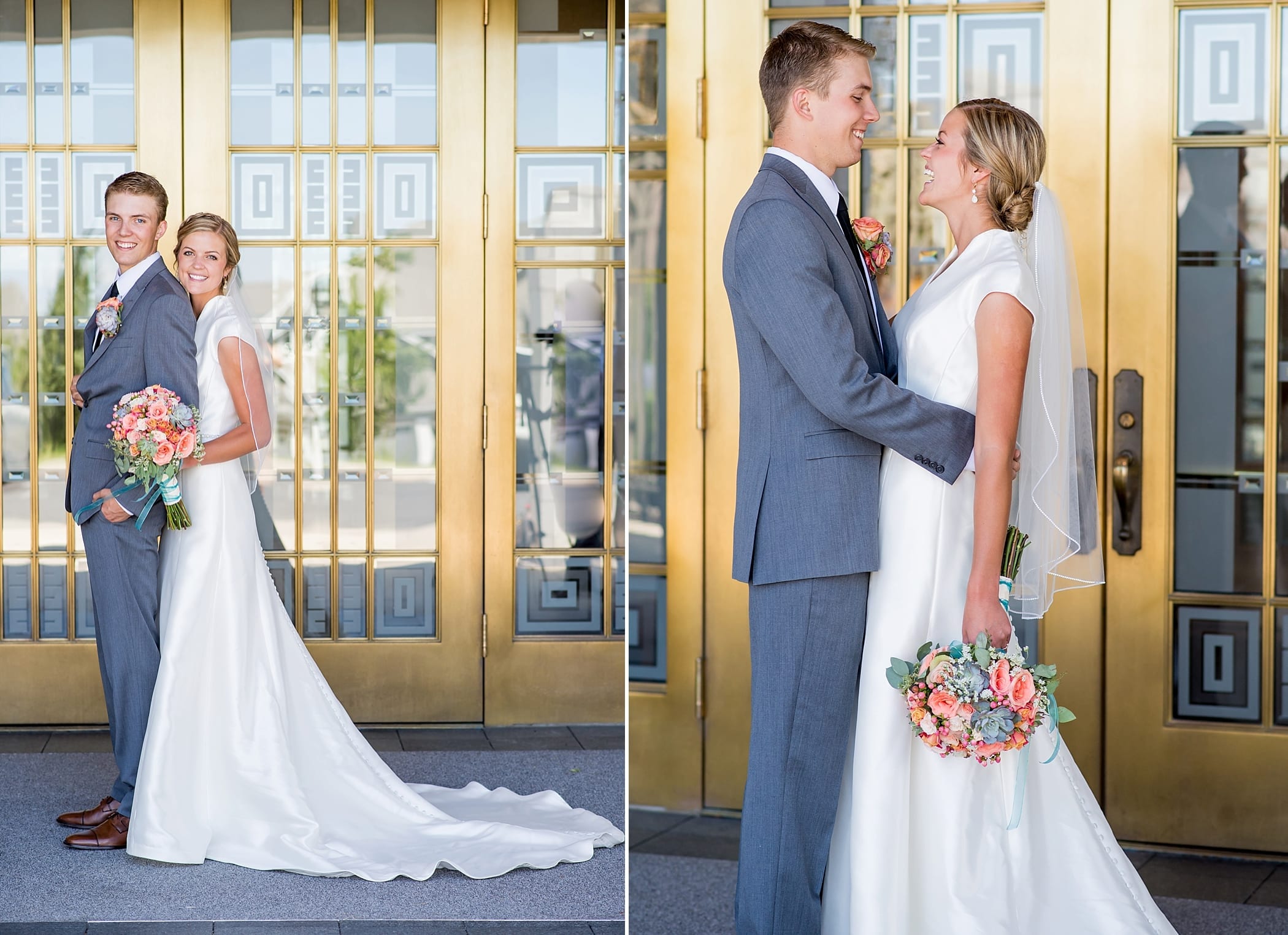 Draper LDS temple Wedding by Michelle & Logan Photo+Films