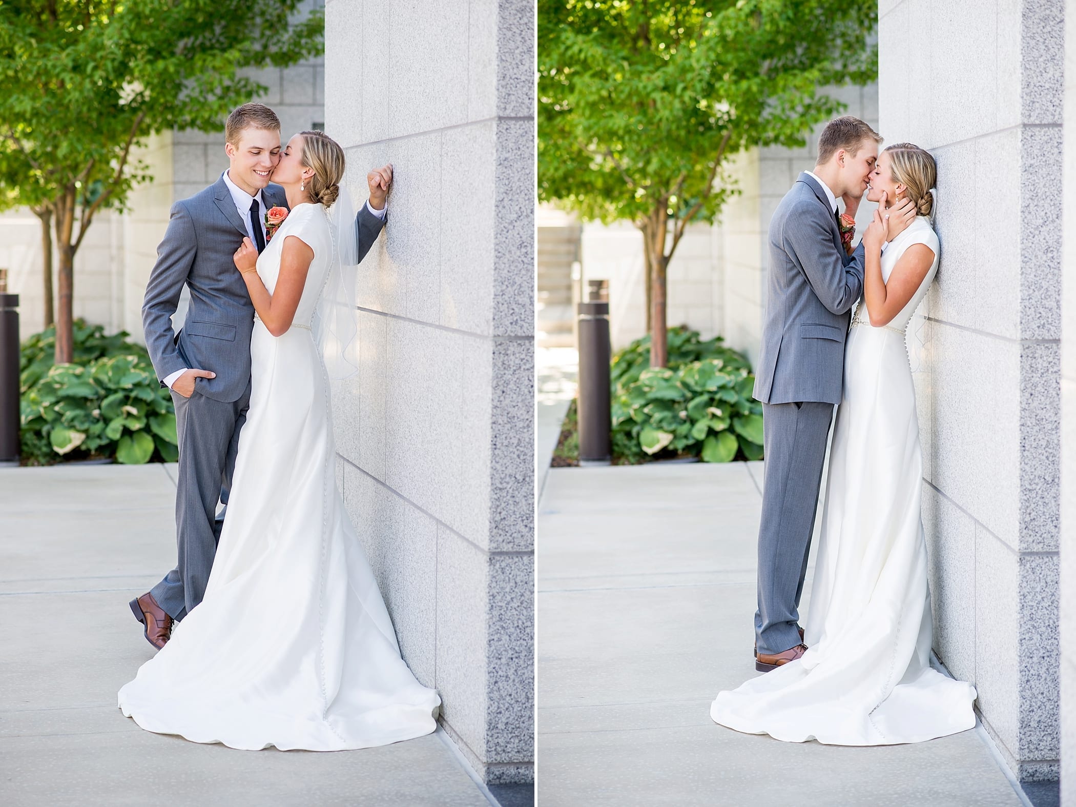 Draper LDS temple Wedding by Michelle & Logan Photo+Films