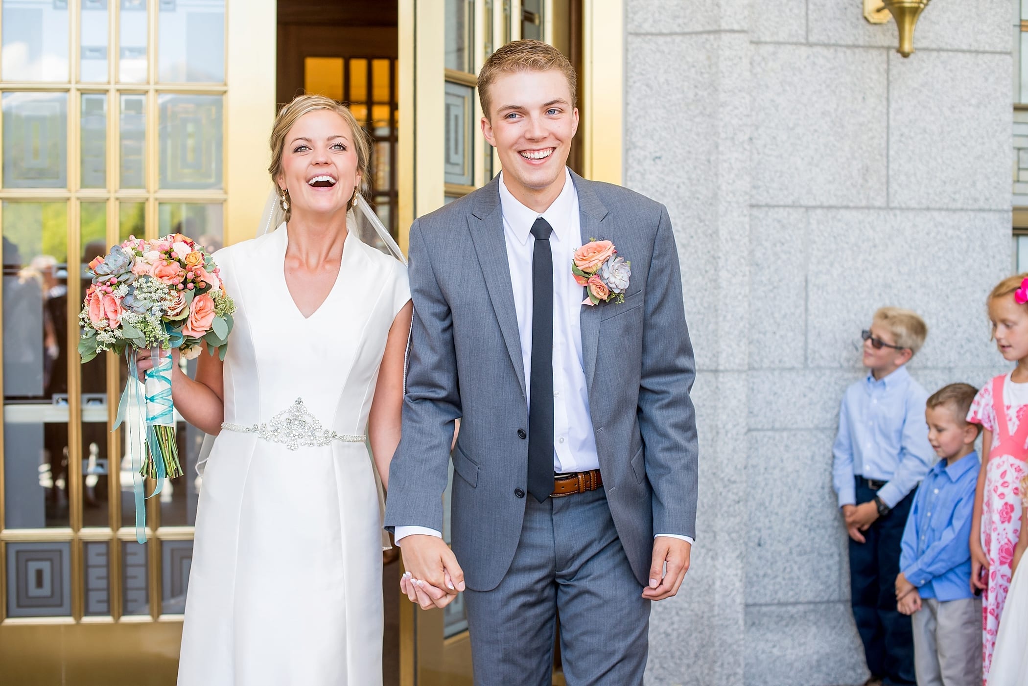 Draper LDS temple Wedding by Michelle & Logan Photo+Films