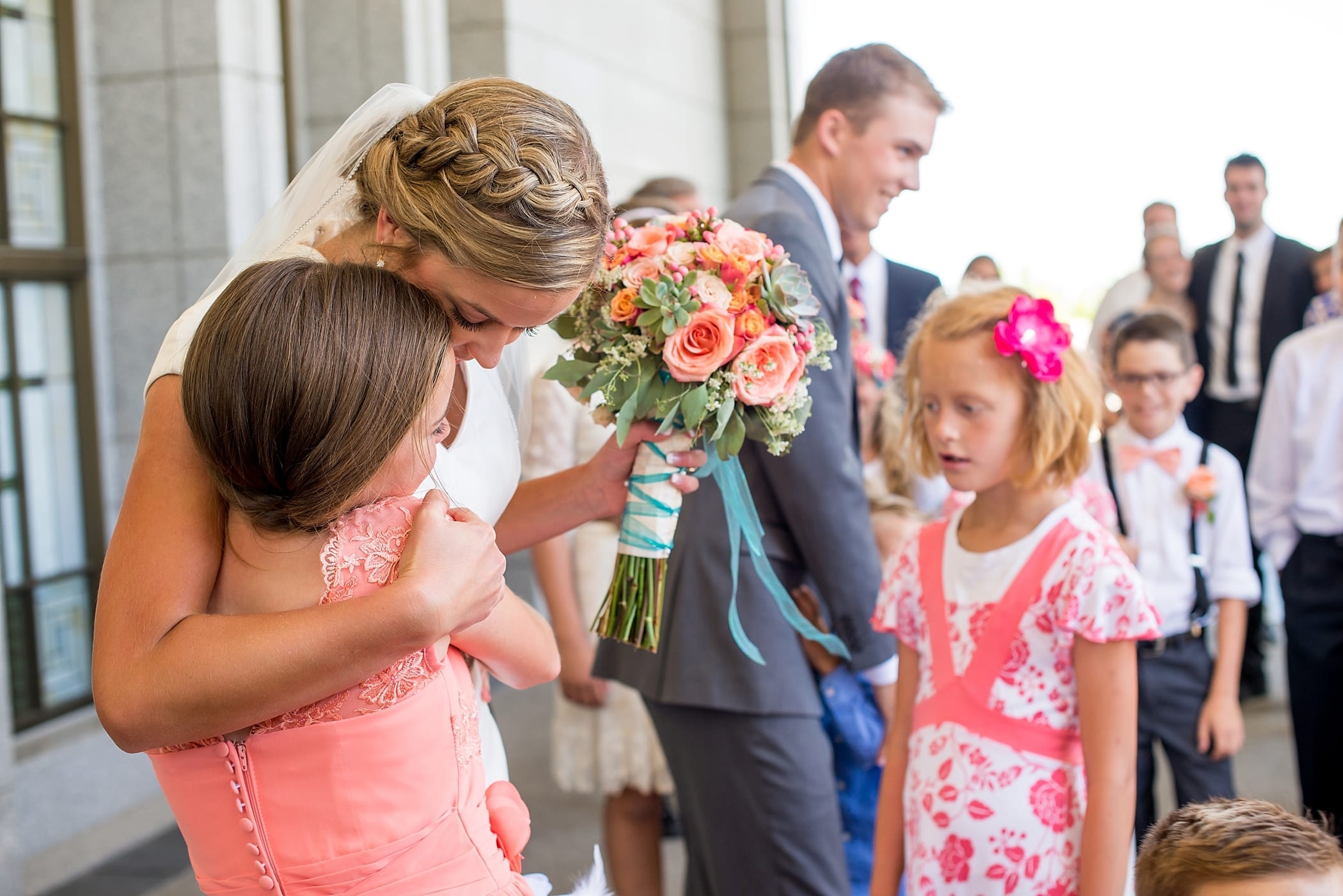 Draper LDS temple Wedding by Michelle & Logan Photo+Films