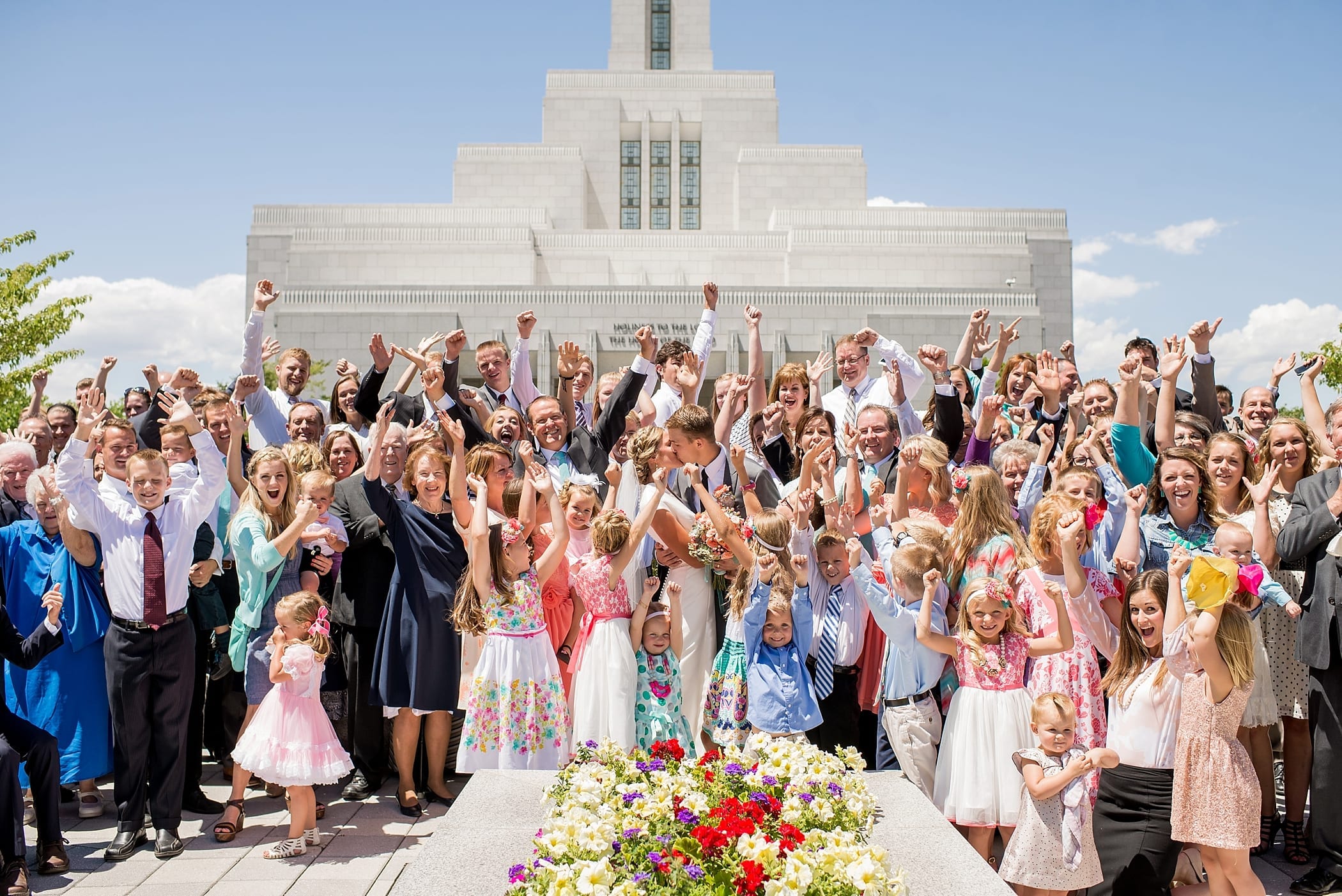 Draper LDS temple Wedding by Michelle & Logan Photo+Films