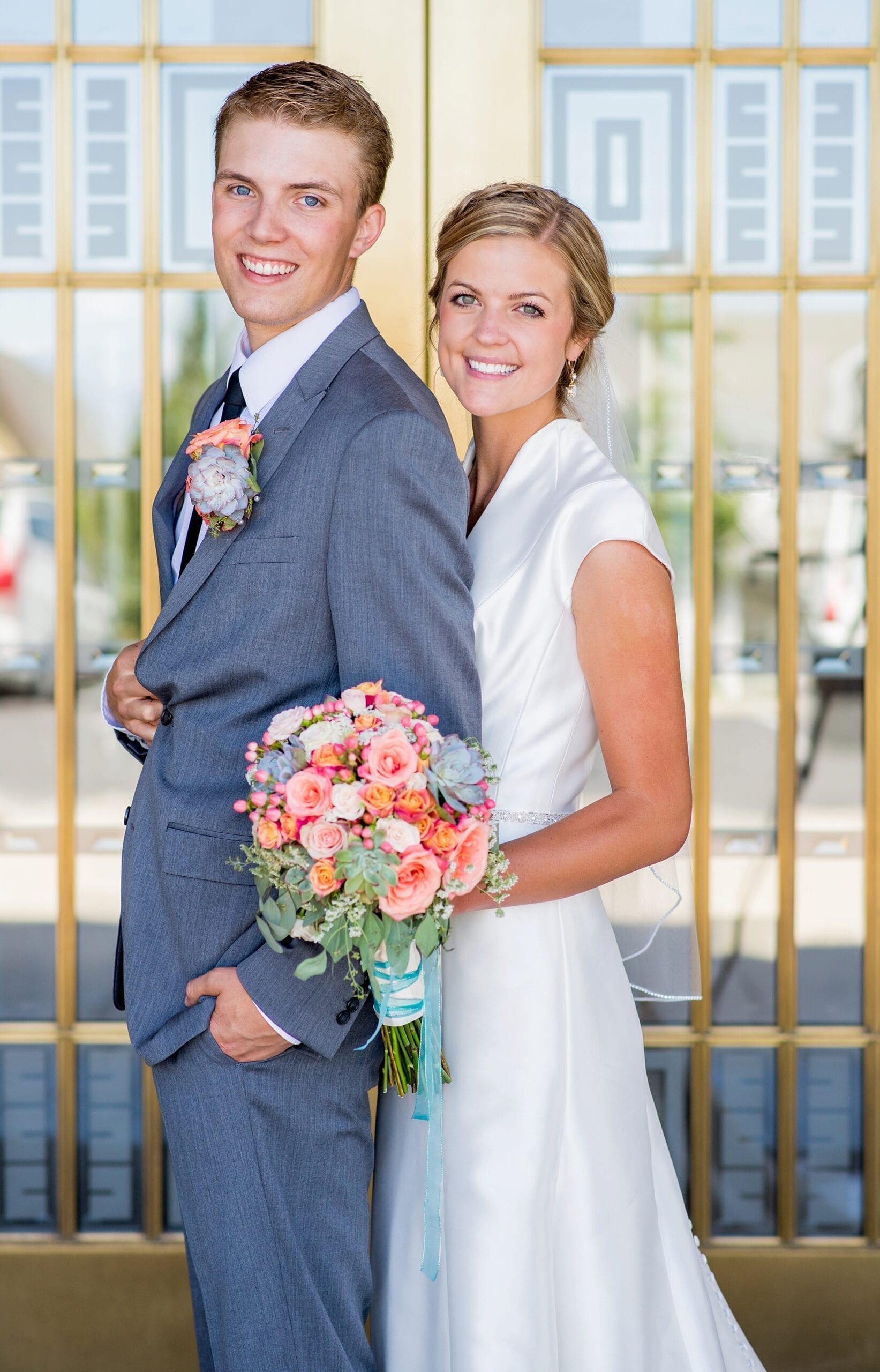 Draper LDS temple Wedding by Michelle & Logan Photo+Films