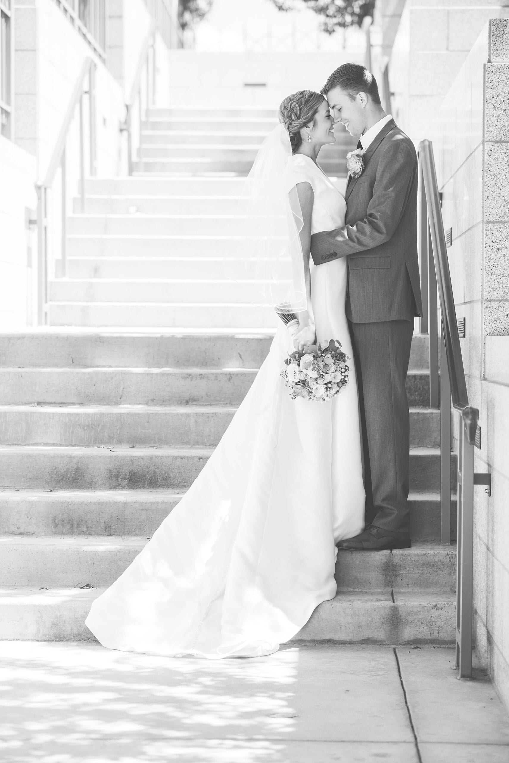 Draper LDS temple Wedding by Michelle & Logan Photo+Films