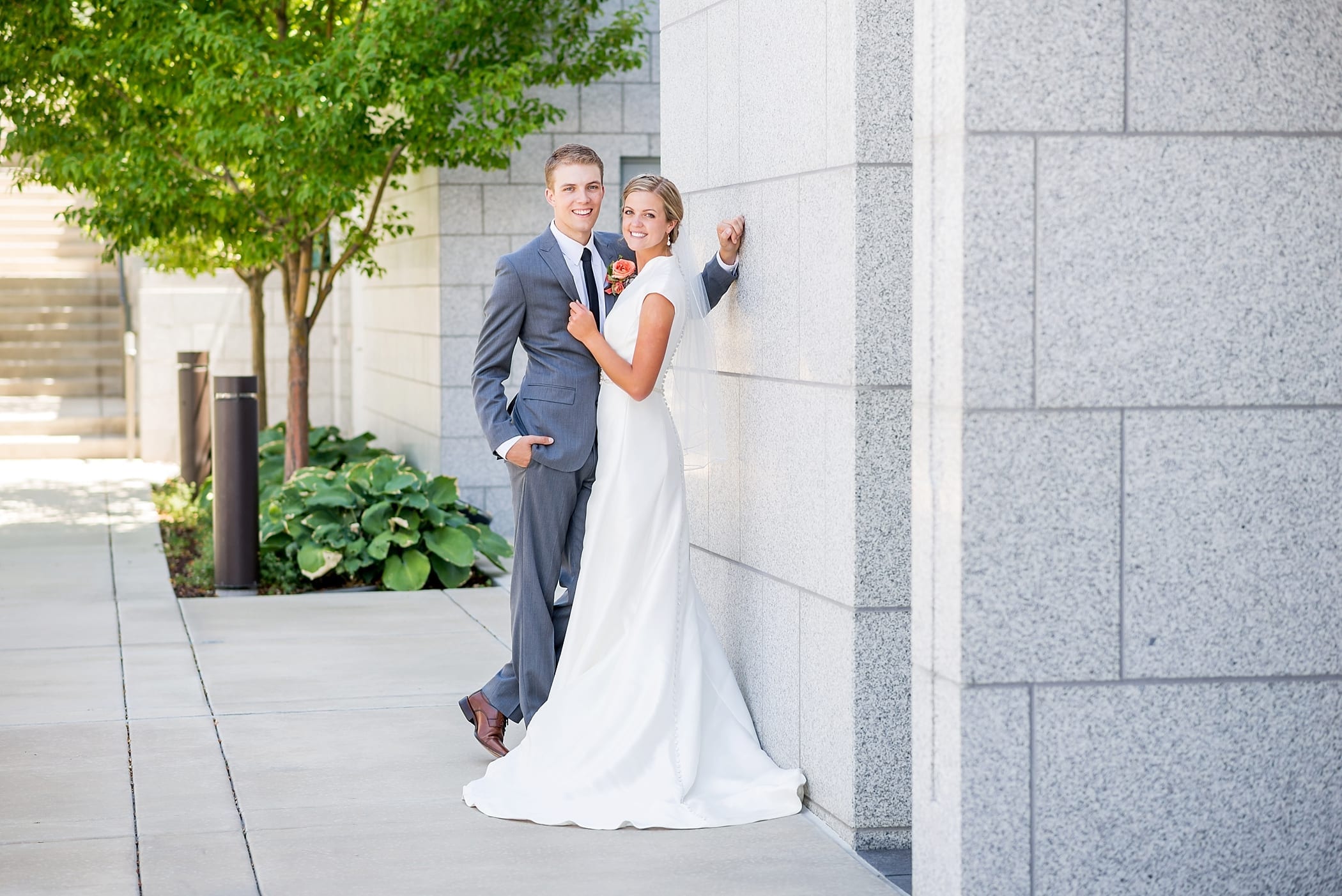 Draper LDS temple Wedding by Michelle & Logan Photo+Films