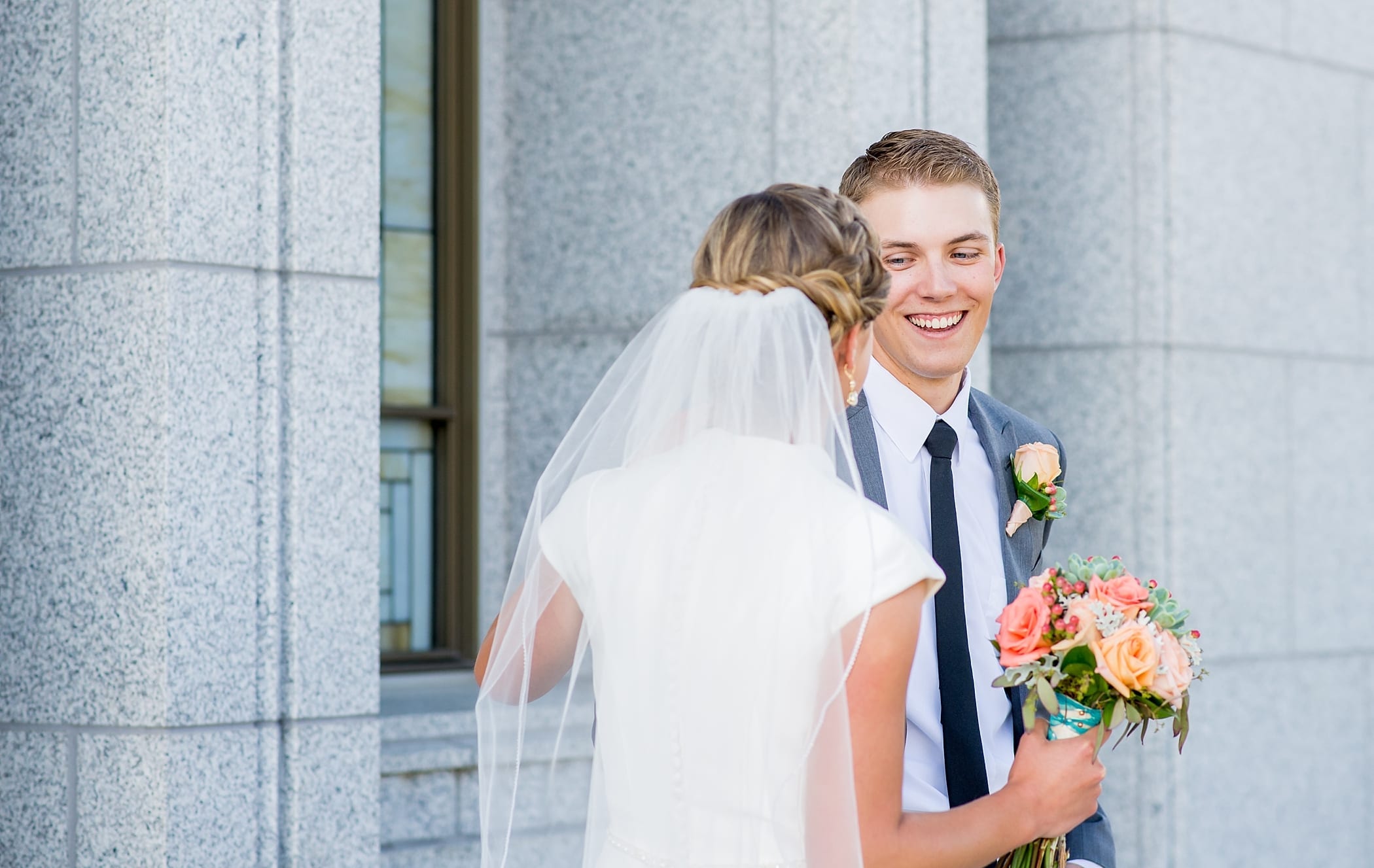 Draper LDS Temple Formal Session by Michelle & Logan