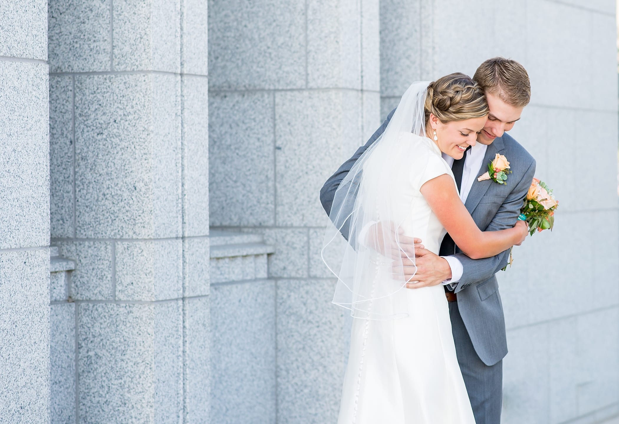 Draper LDS Temple Formal Session by Michelle & Logan
