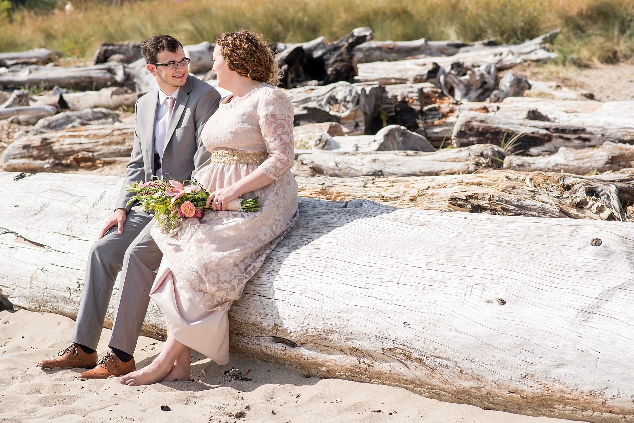 Oregon Coast bridal session by Michelle & Logan Photo+Films