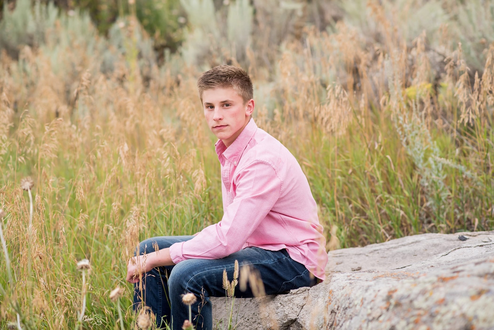 Matt 2016 Idaho Senior by Michelle & Logan