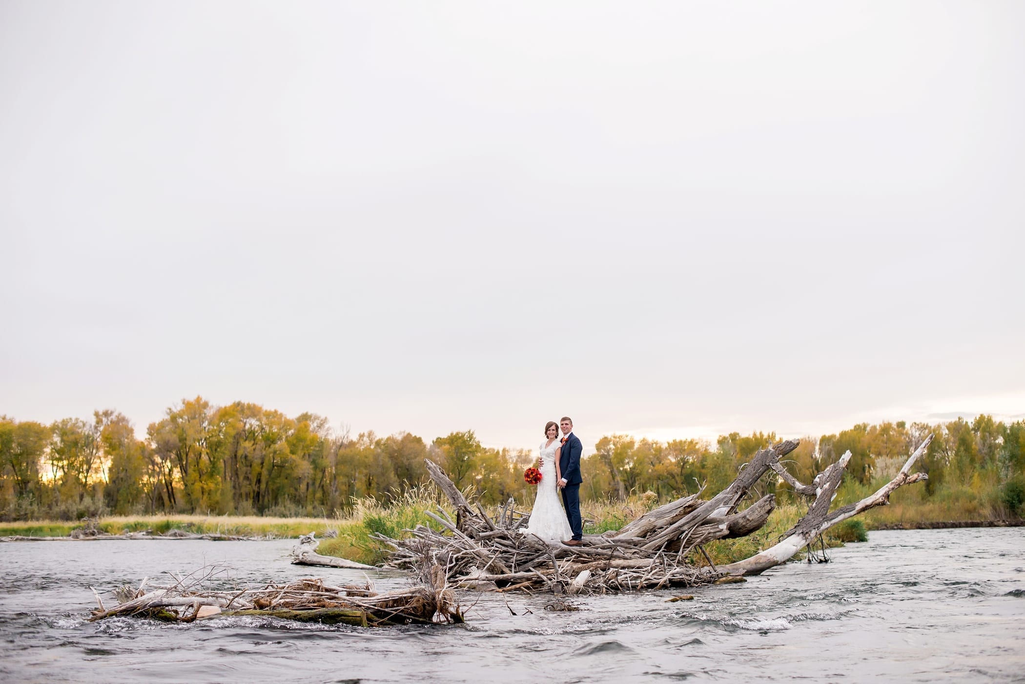  Idaho Bridals on the River by Michelle & Logan Photo+Films
