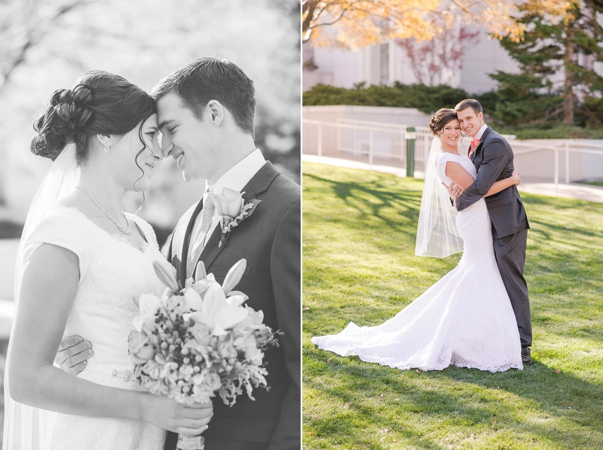 Bountiful Utah LDS Wedding by Michelle & Logan 