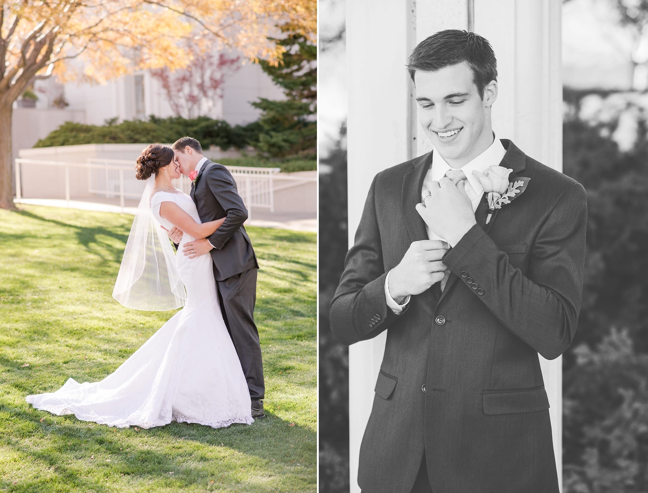 Bountiful Utah LDS Wedding by Michelle & Logan 