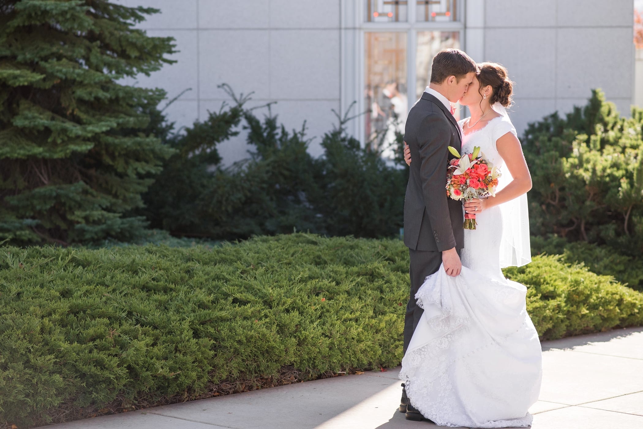 Bountiful Utah LDS Wedding by Michelle & Logan 