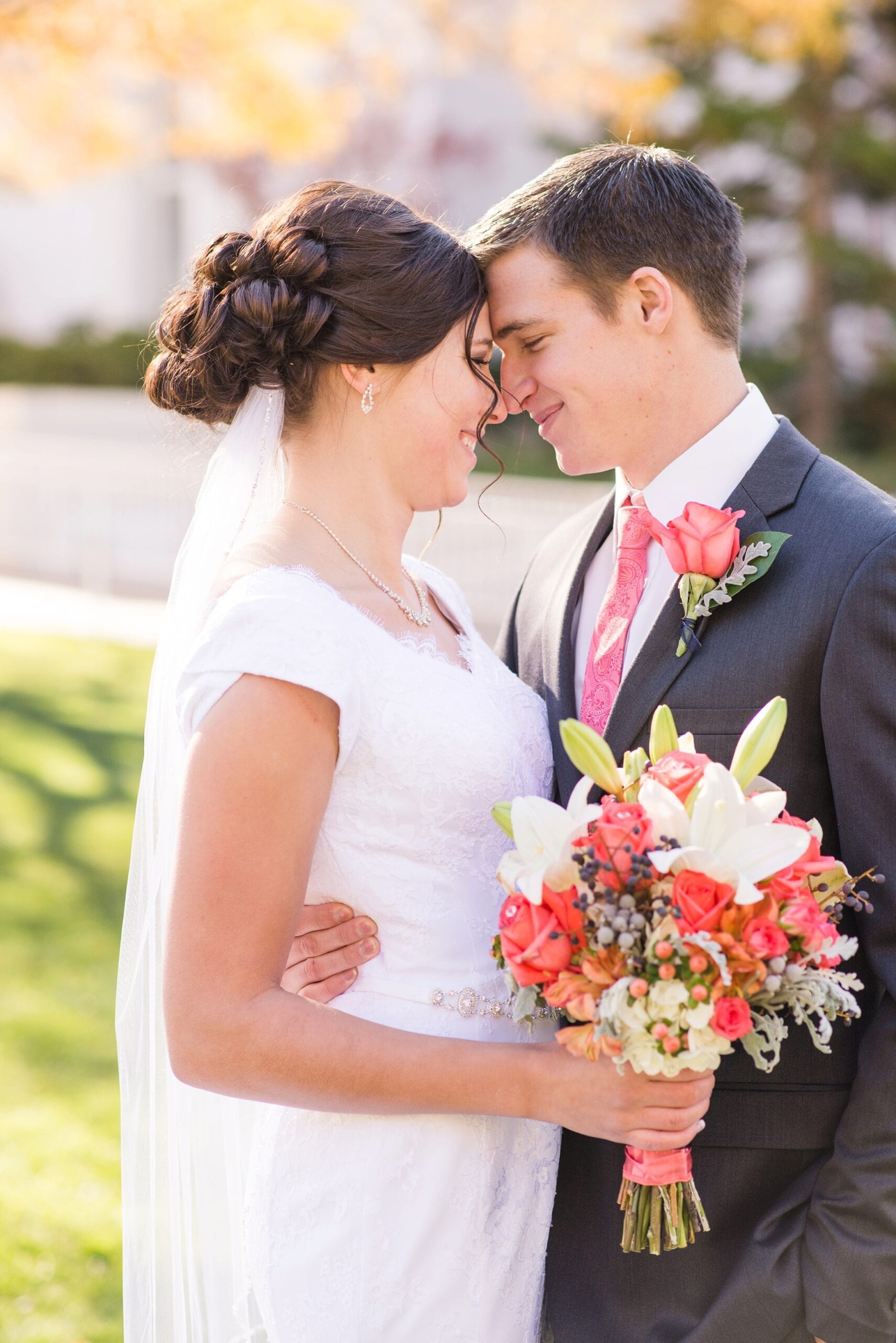 Bountiful Utah LDS Wedding by Michelle & Logan 