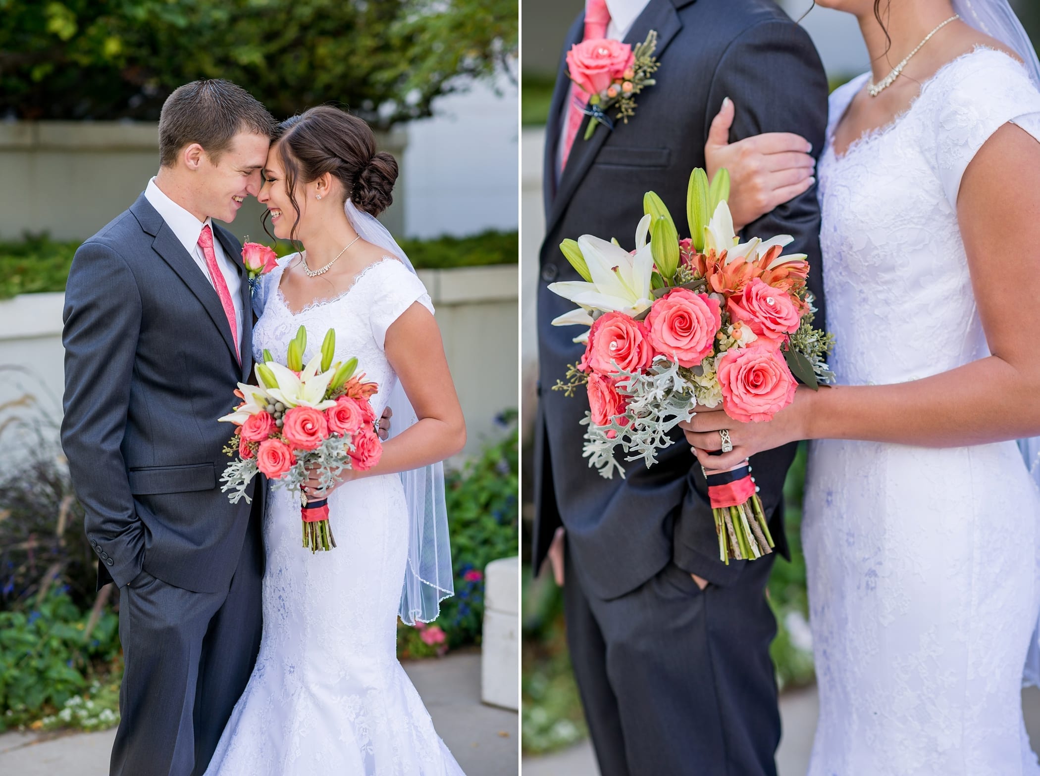 Bountiful Utah LDS Wedding by Michelle & Logan 