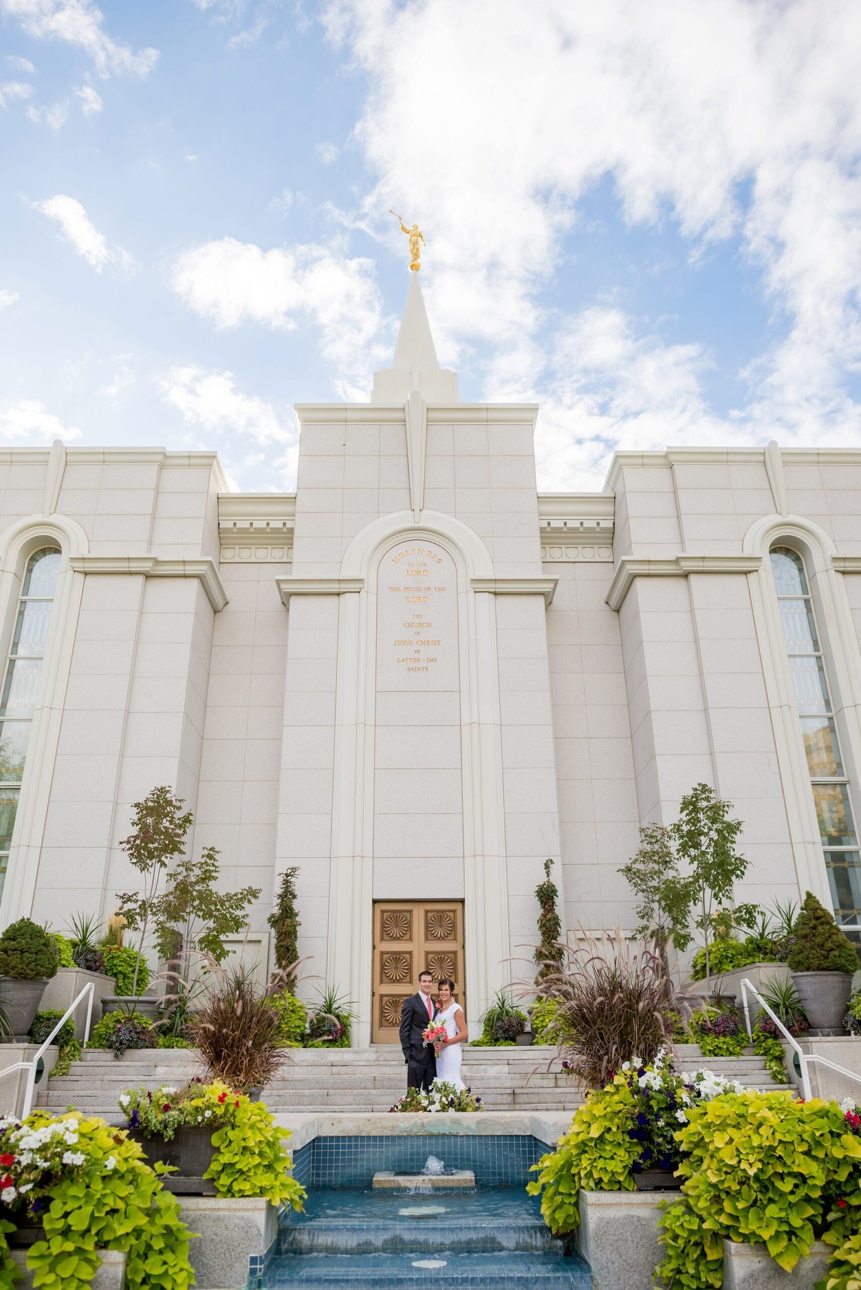 Bountiful Utah LDS Wedding by Michelle & Logan 
