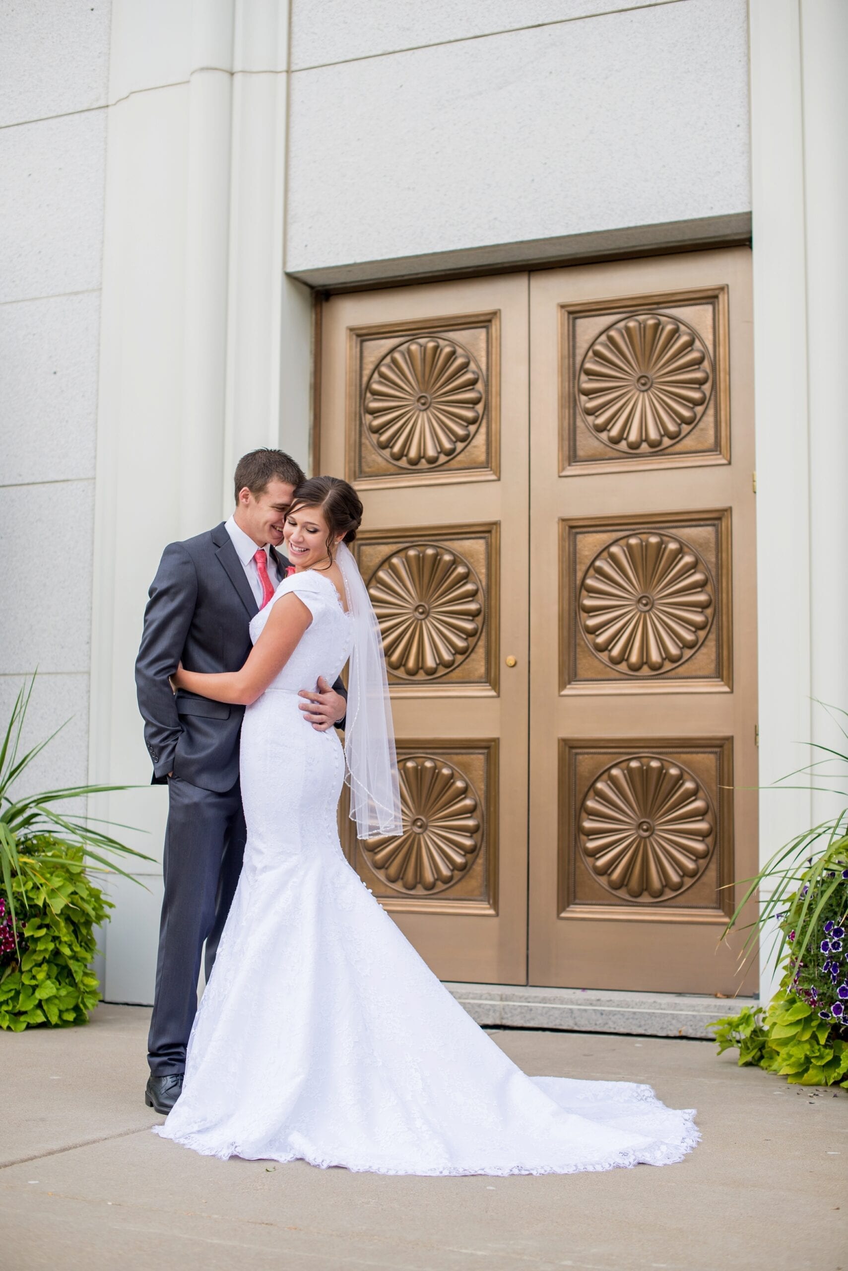 Bountiful Utah LDS Wedding by Michelle & Logan 