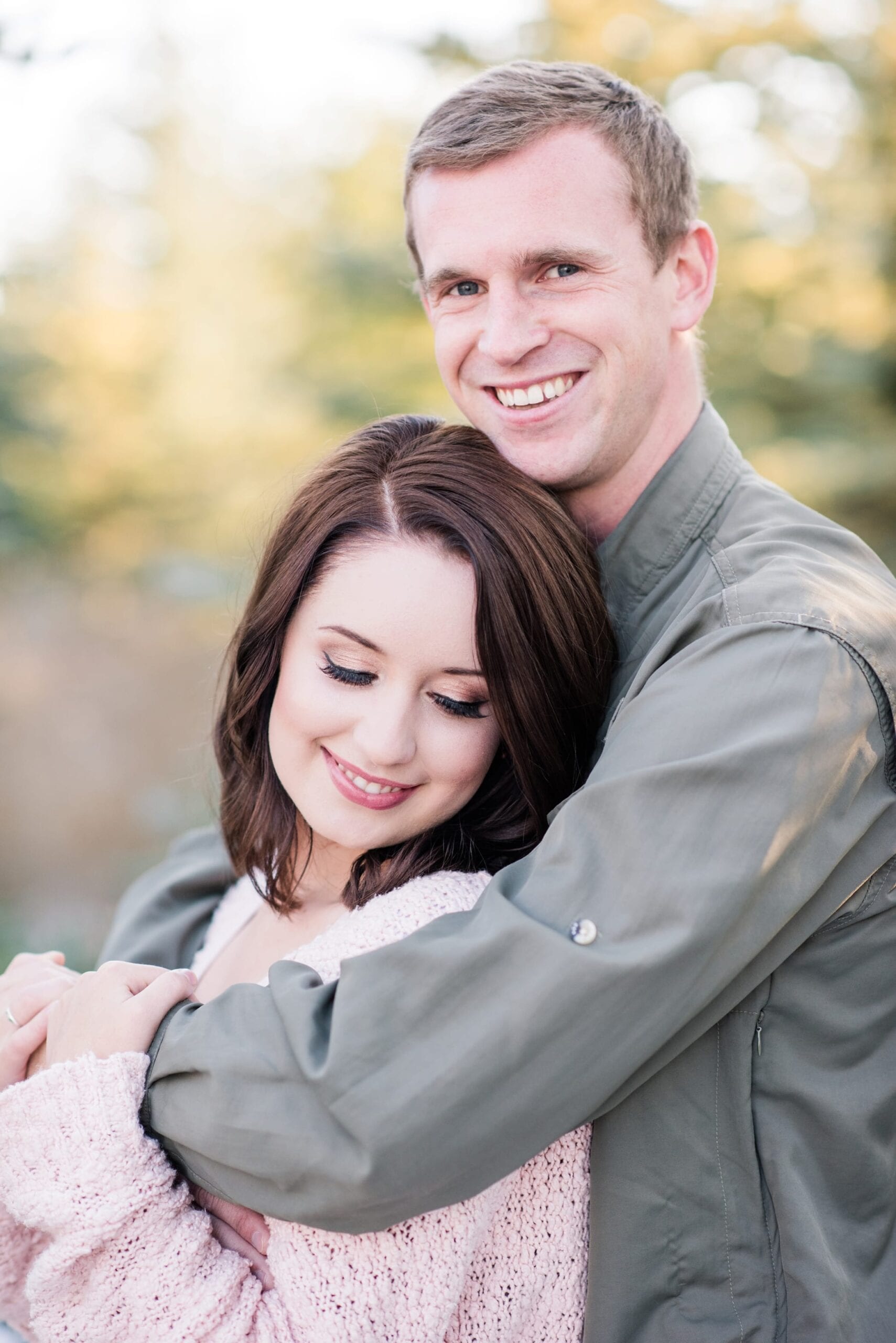 Christmas Tree Farm Anniversary Session by Michelle & Logan