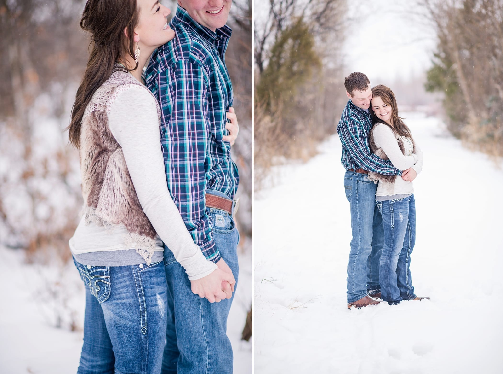 Barn Engagements in Winter by Michelle & Logan_0004