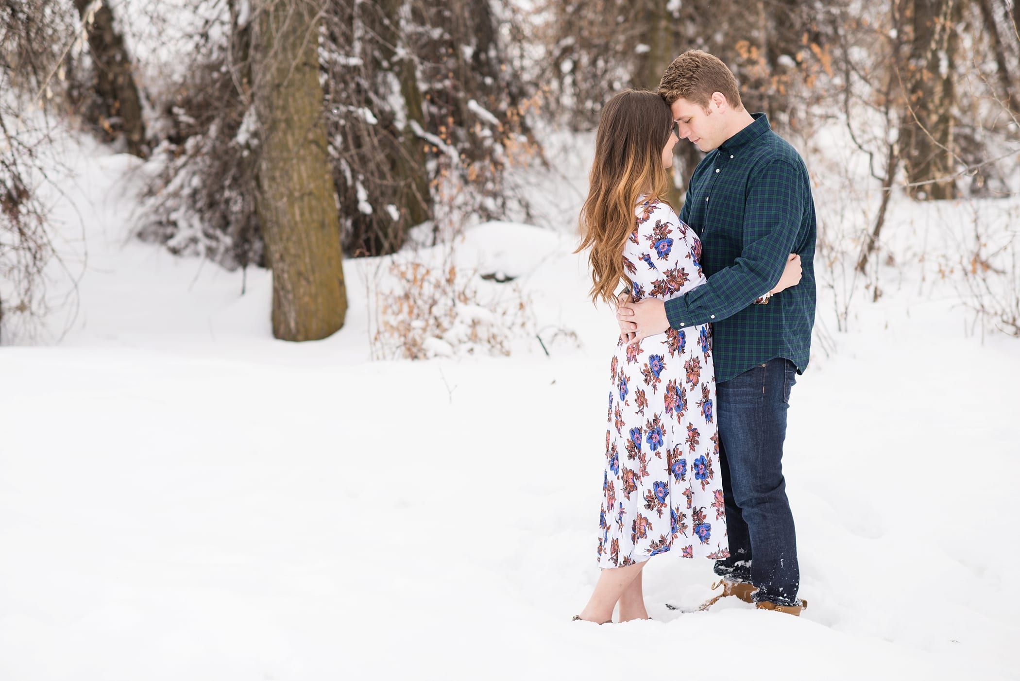 Winter Engagements in Idaho by Michelle & Logan