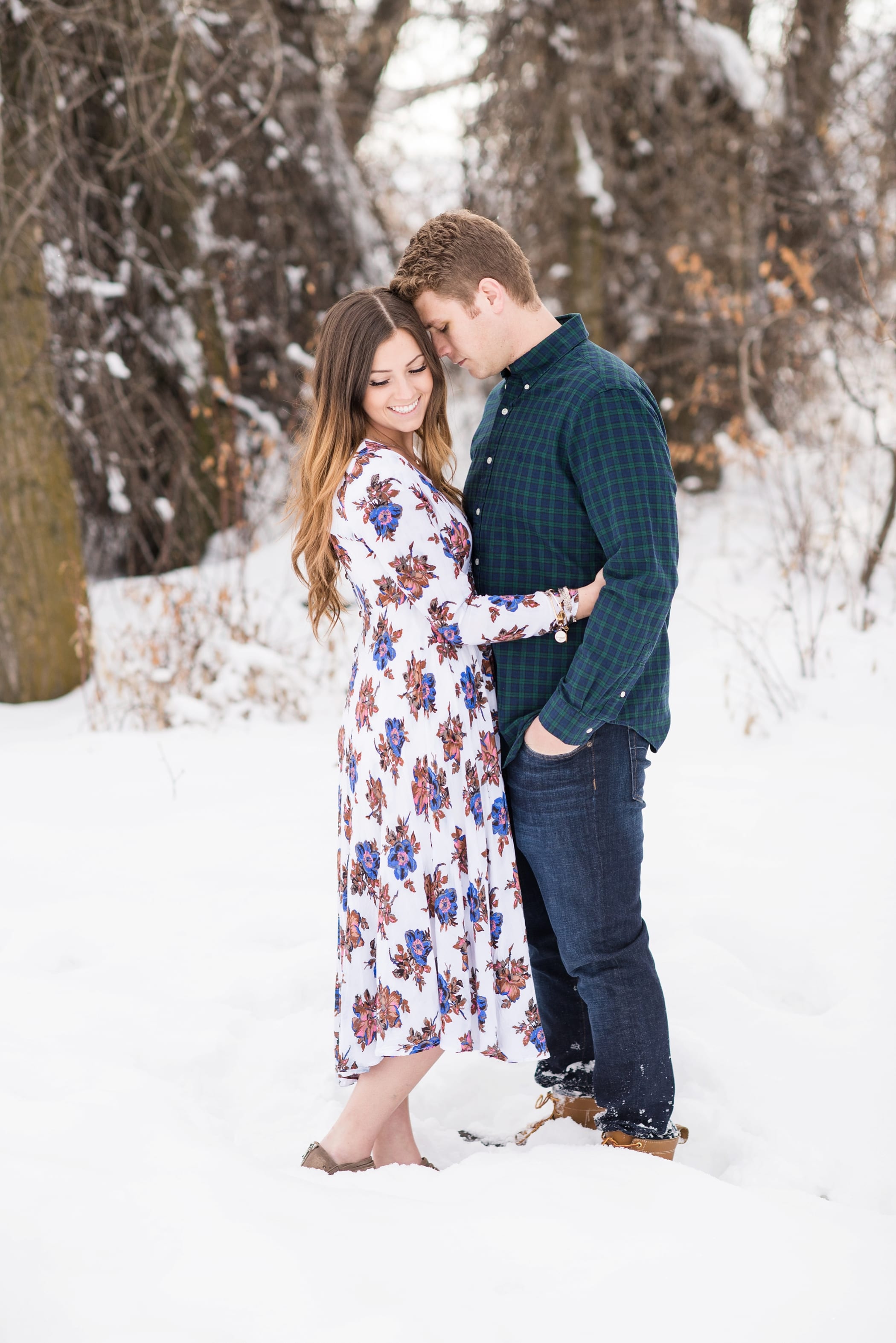 Winter Engagements in Idaho by Michelle & Logan