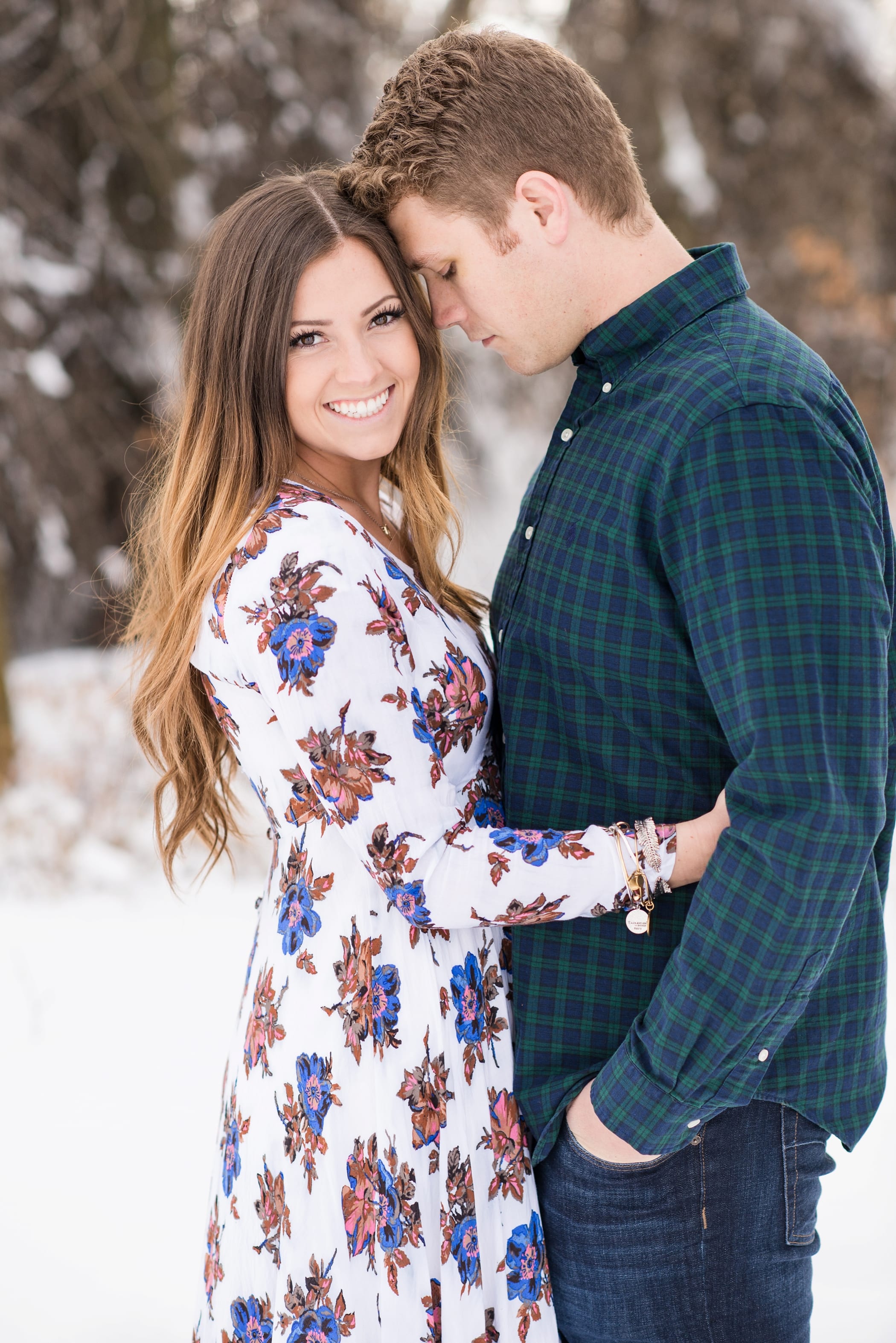 Winter Engagements in Idaho by Michelle & Logan