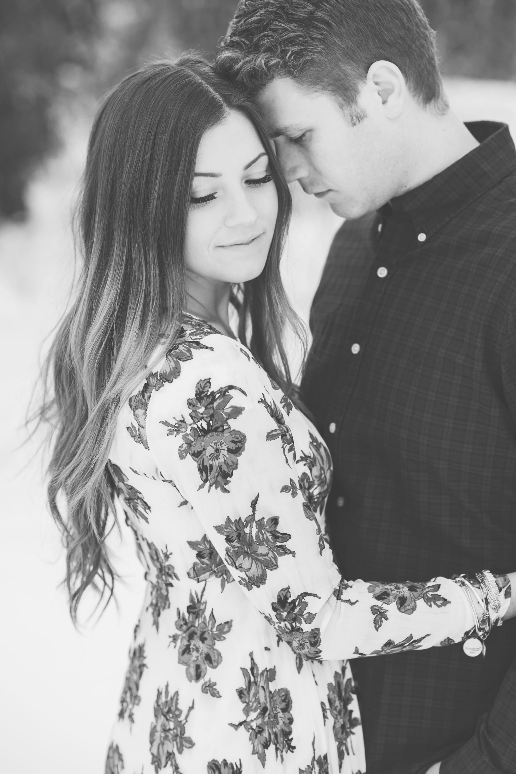 Winter Engagements in Idaho by Michelle & Logan