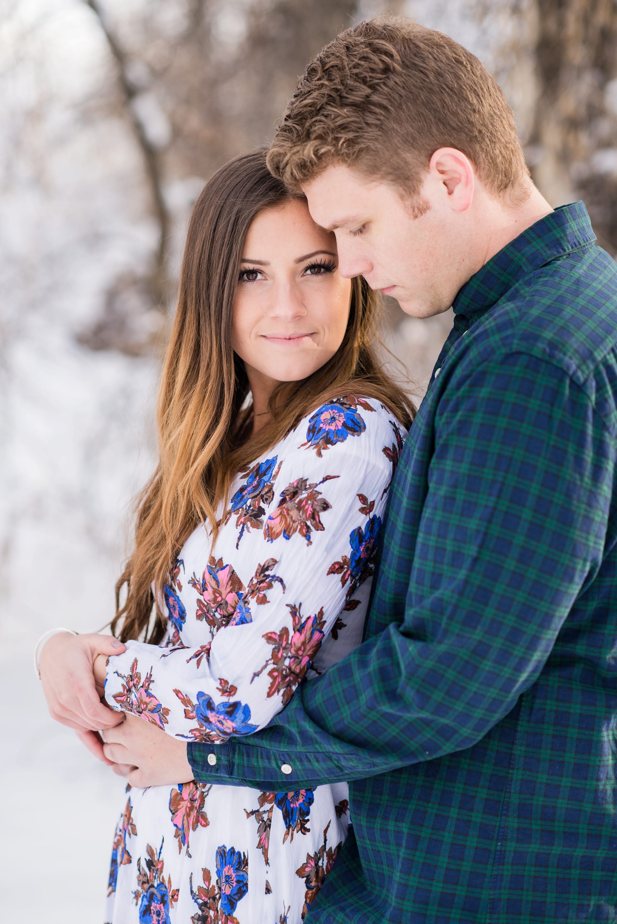 Winter Engagements in Idaho by Michelle & Logan