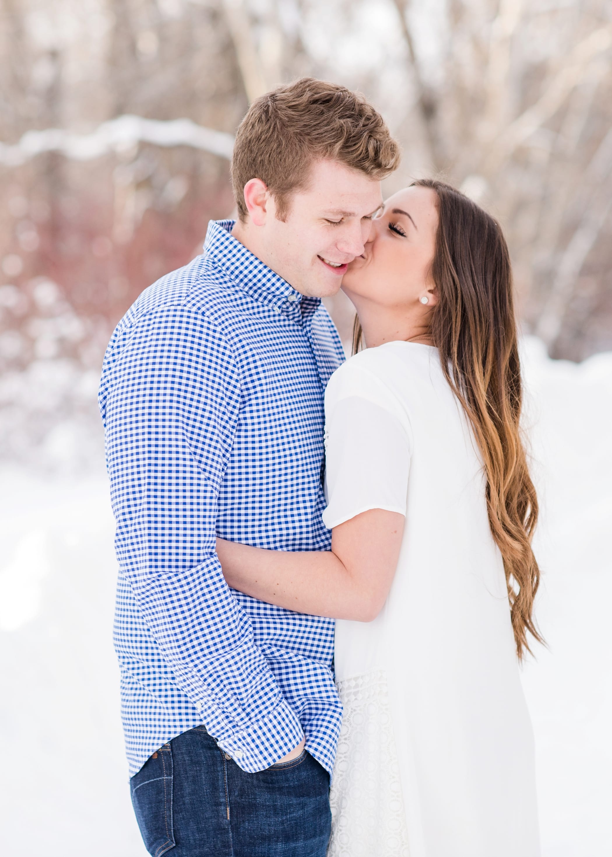 Winter Engagements in Idaho by Michelle & Logan