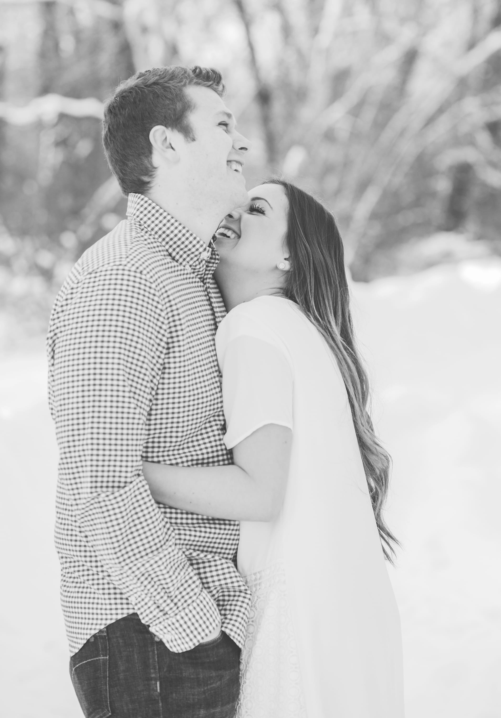 Winter Engagements in Idaho by Michelle & Logan