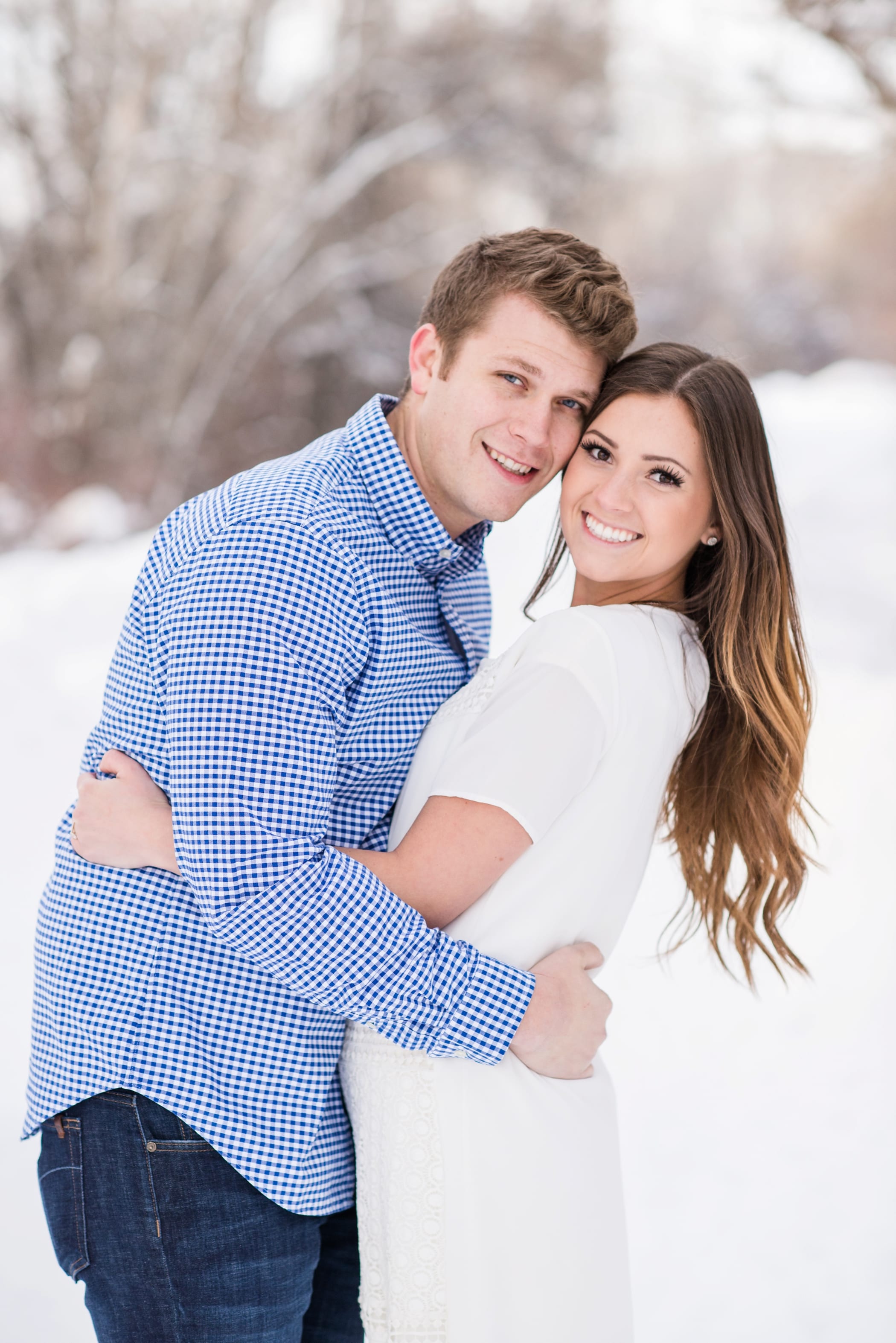 Winter Engagements in Idaho by Michelle & Logan