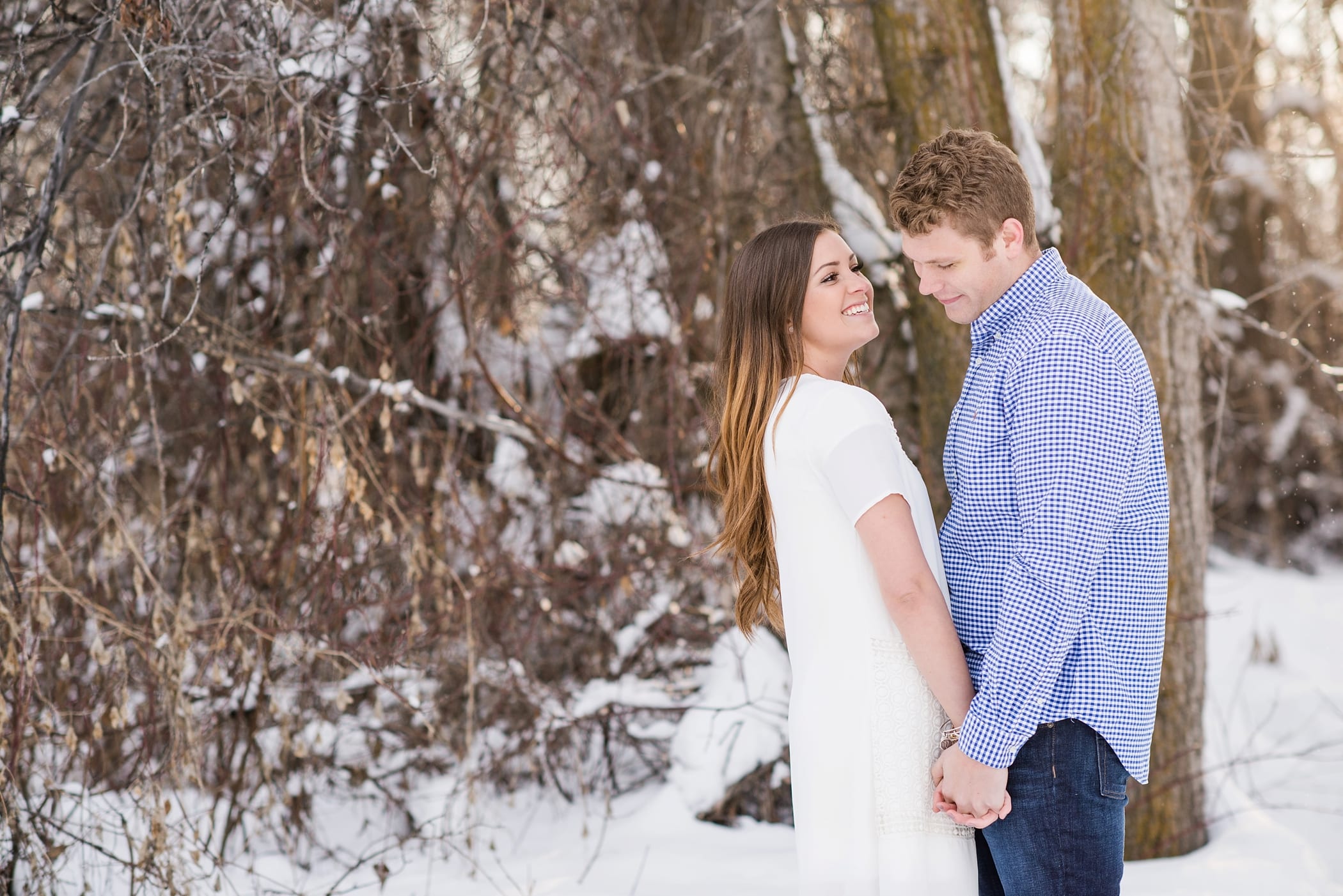 Winter Engagements in Idaho by Michelle & Logan