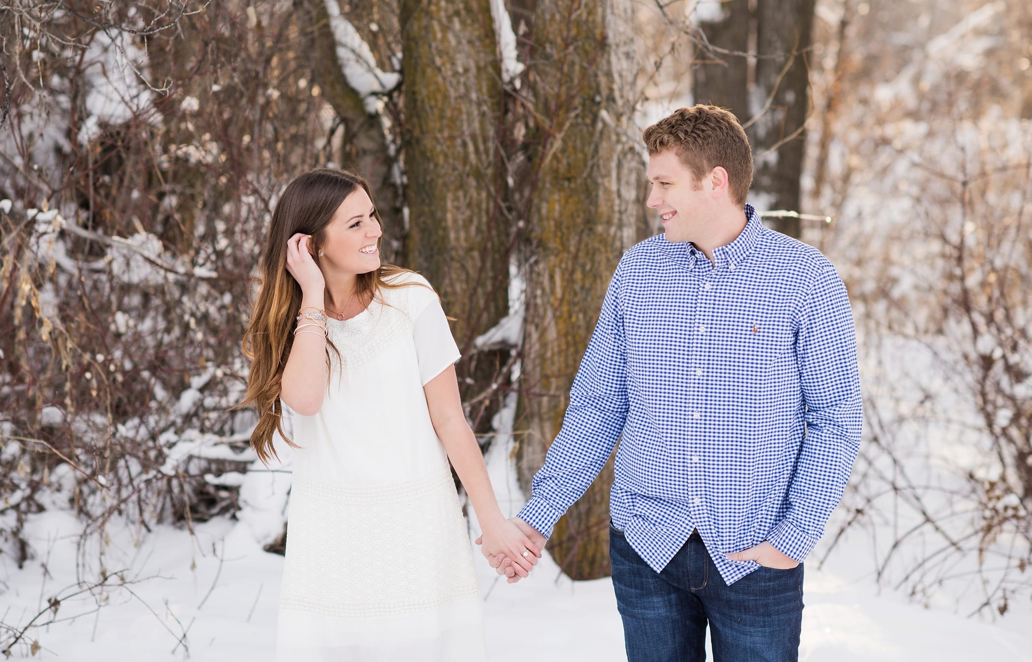 Winter Engagements in Idaho by Michelle & Logan