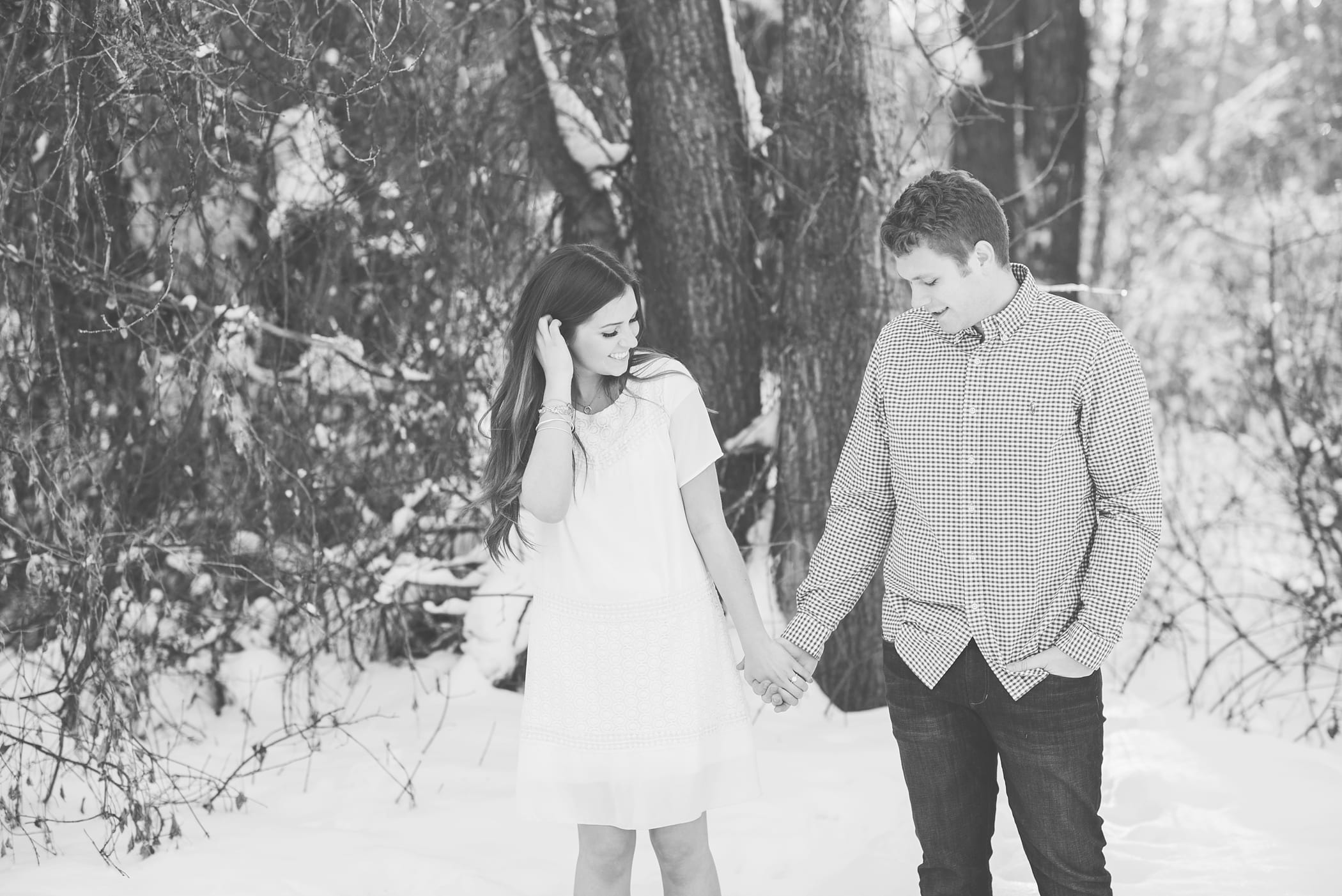 Winter Engagements in Idaho by Michelle & Logan