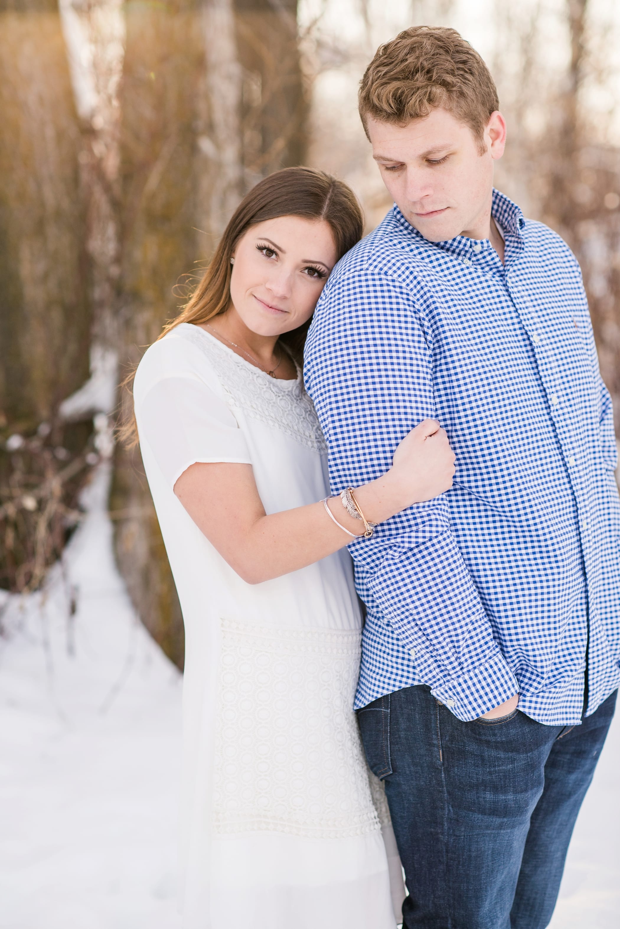 Winter Engagements in Idaho by Michelle & Logan