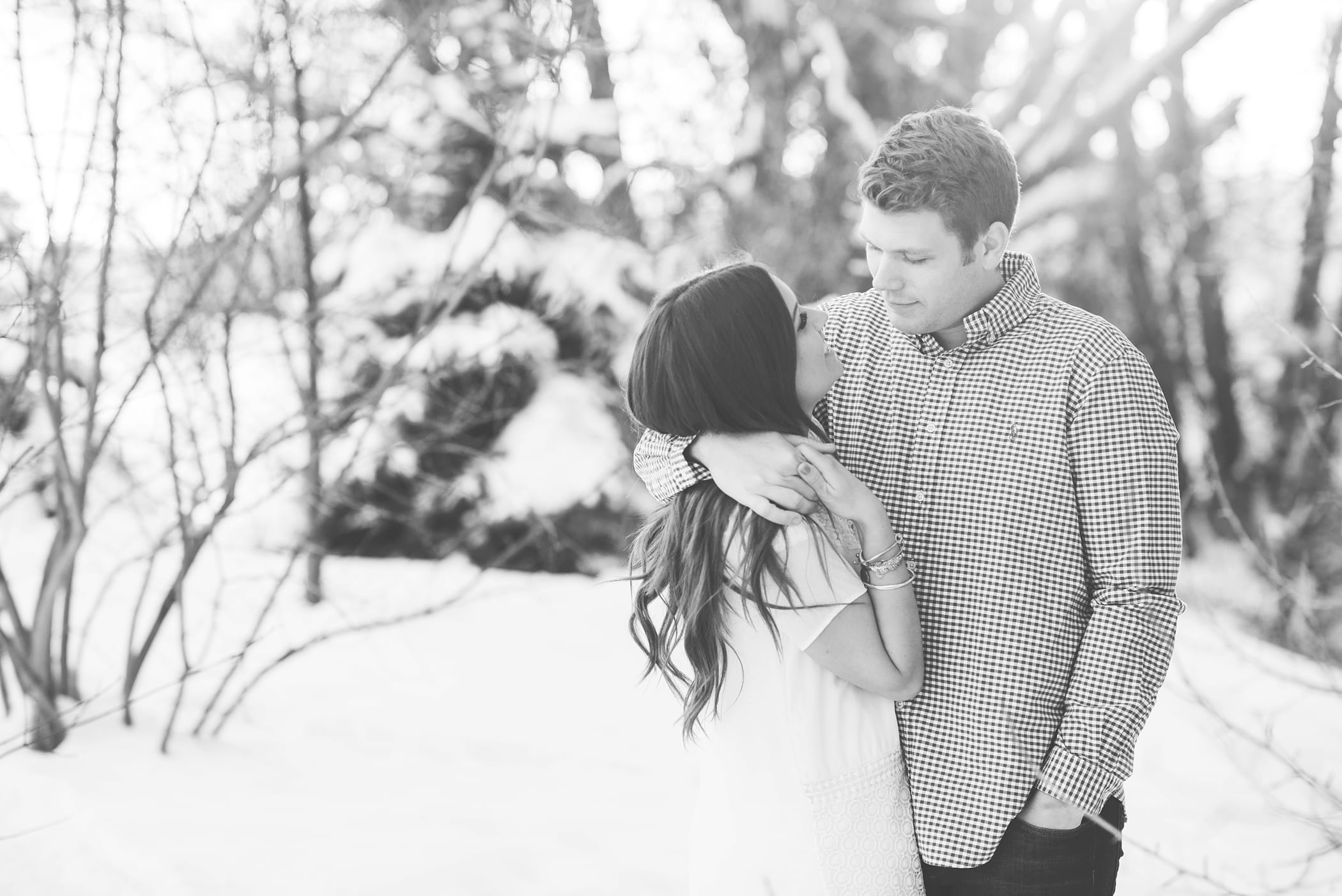 Winter Engagements in Idaho by Michelle & Logan