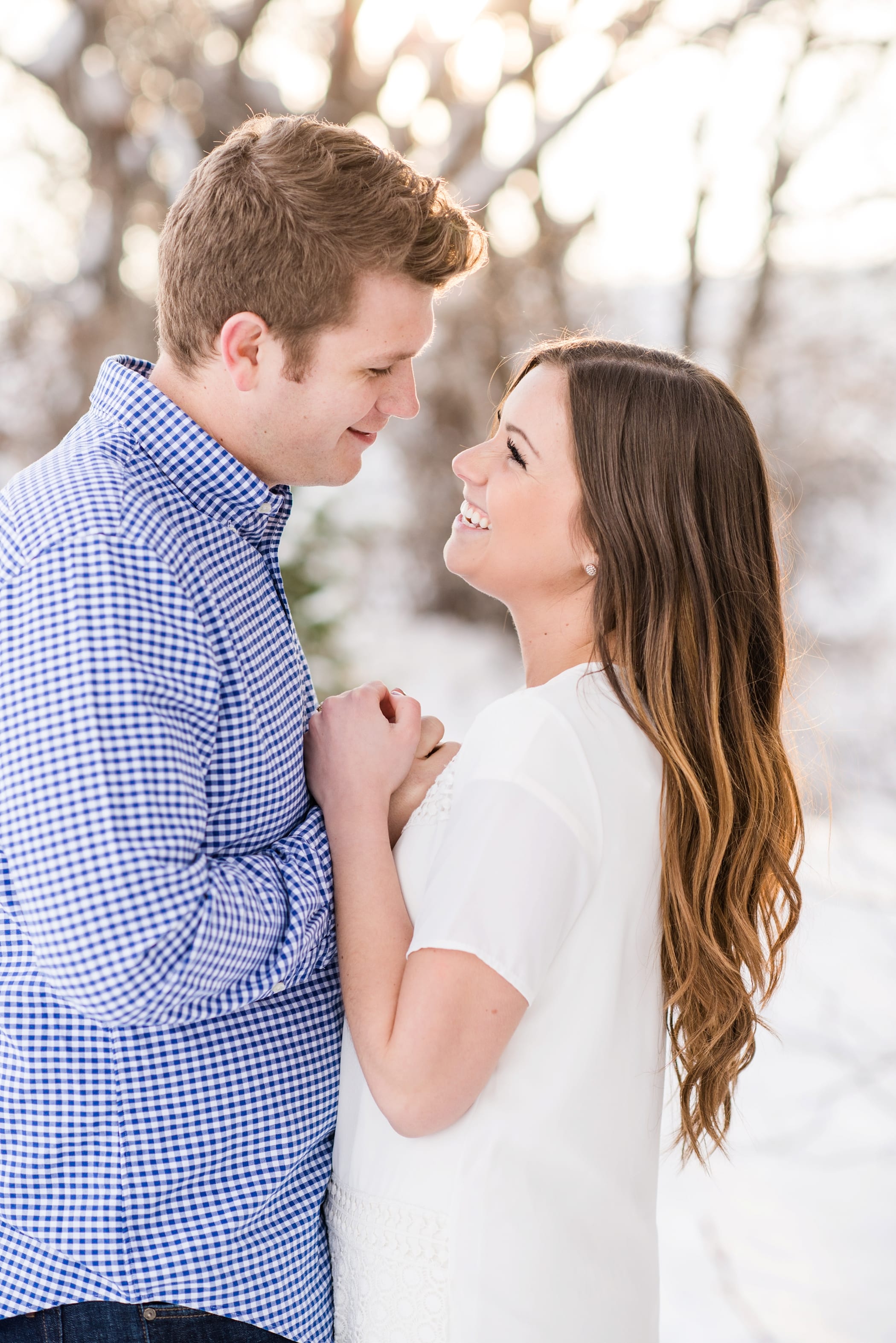 Winter Engagements in Idaho by Michelle & Logan