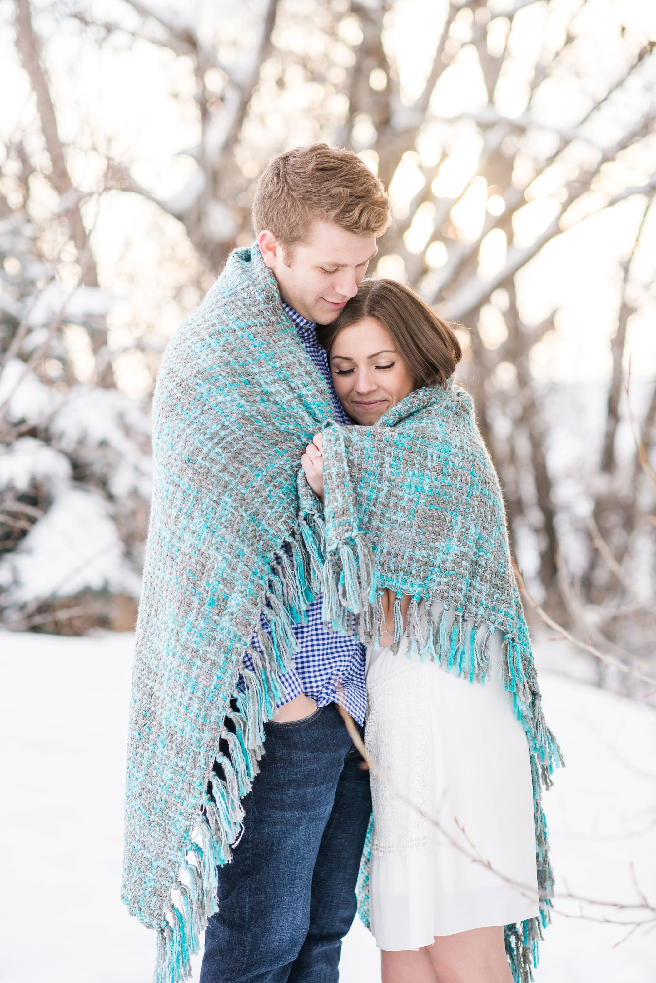 Winter Engagements in Idaho by Michelle & Logan