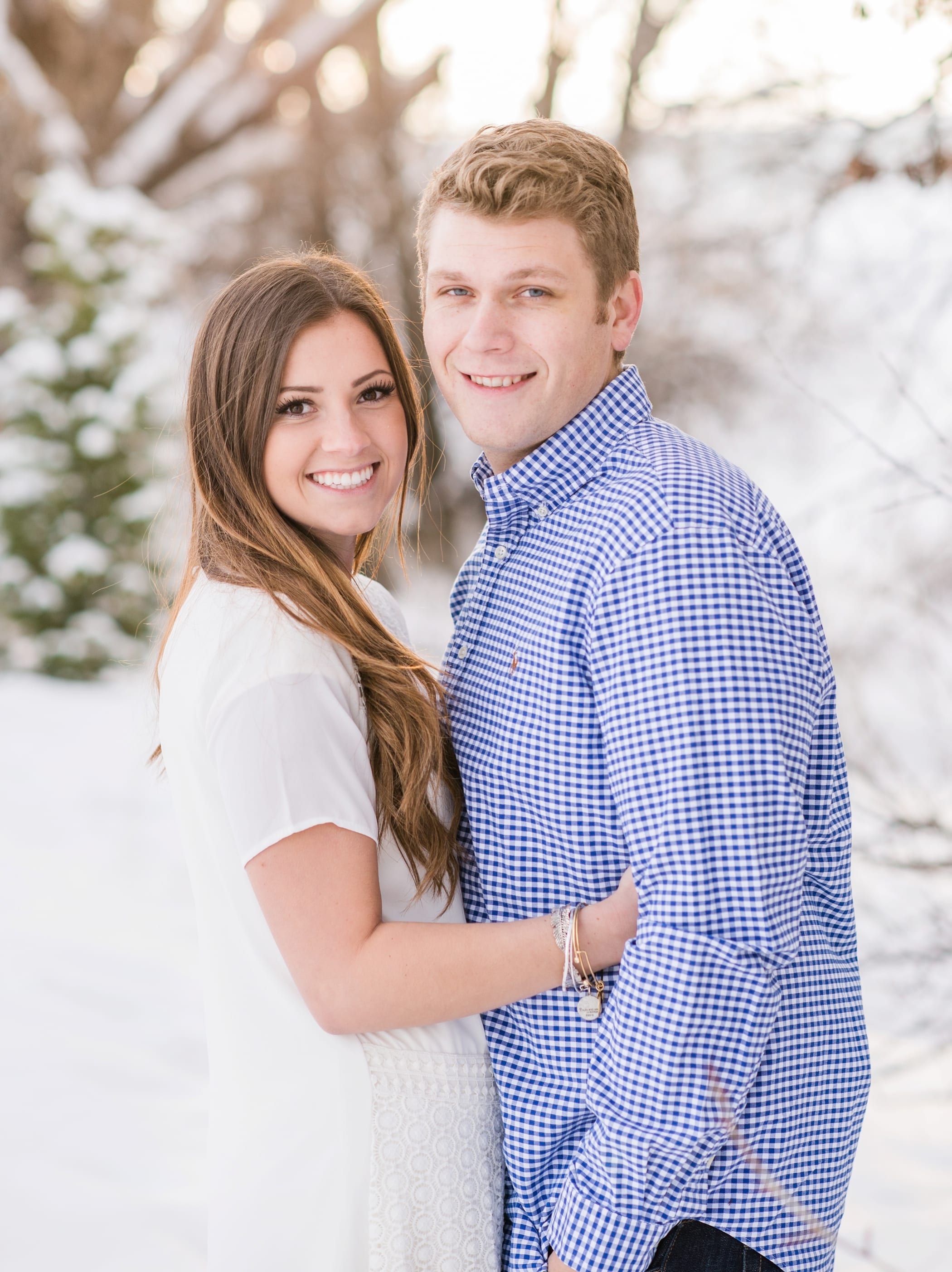 Winter Engagements in Idaho by Michelle & Logan