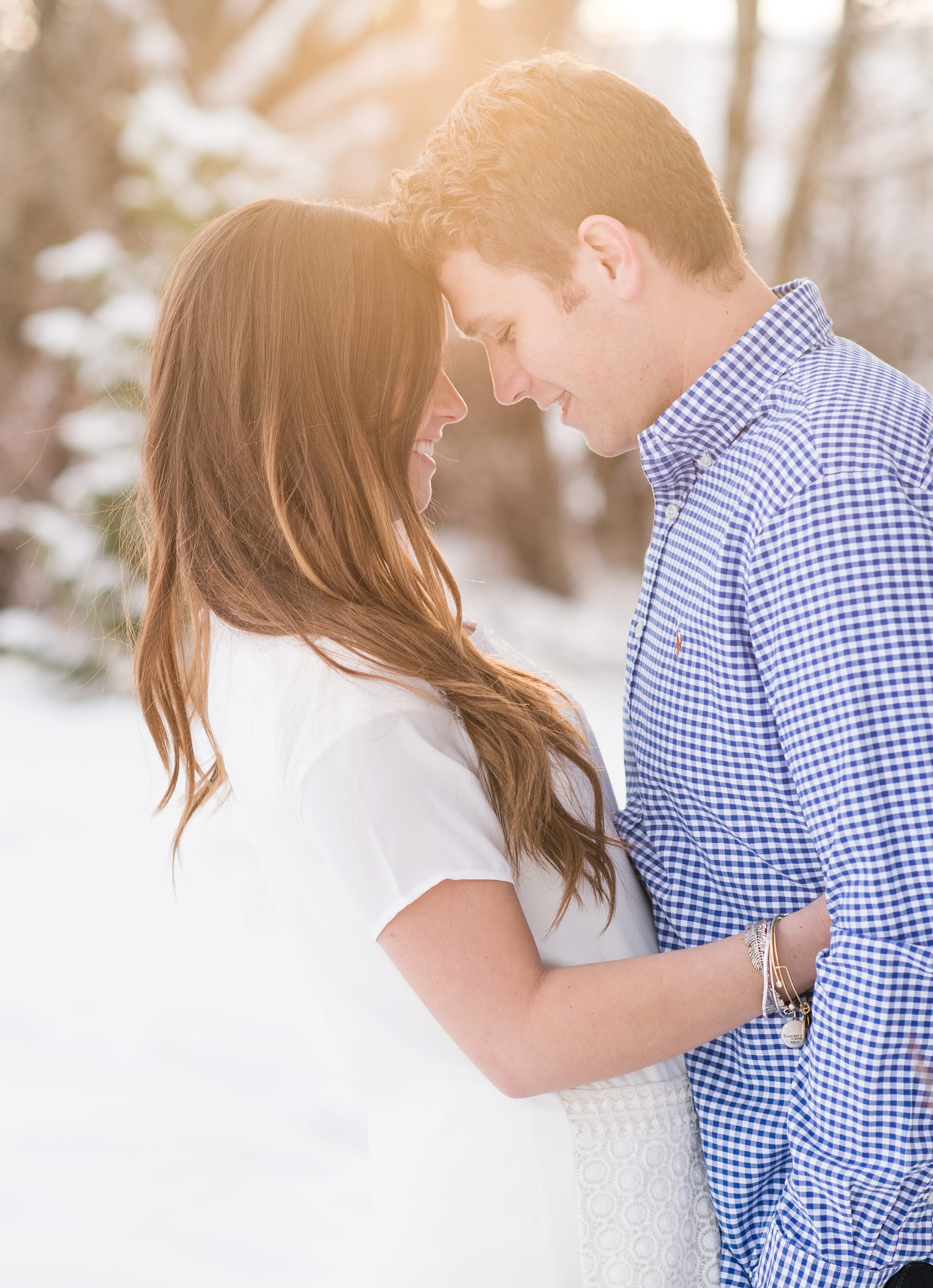 Winter Engagements in Idaho by Michelle & Logan