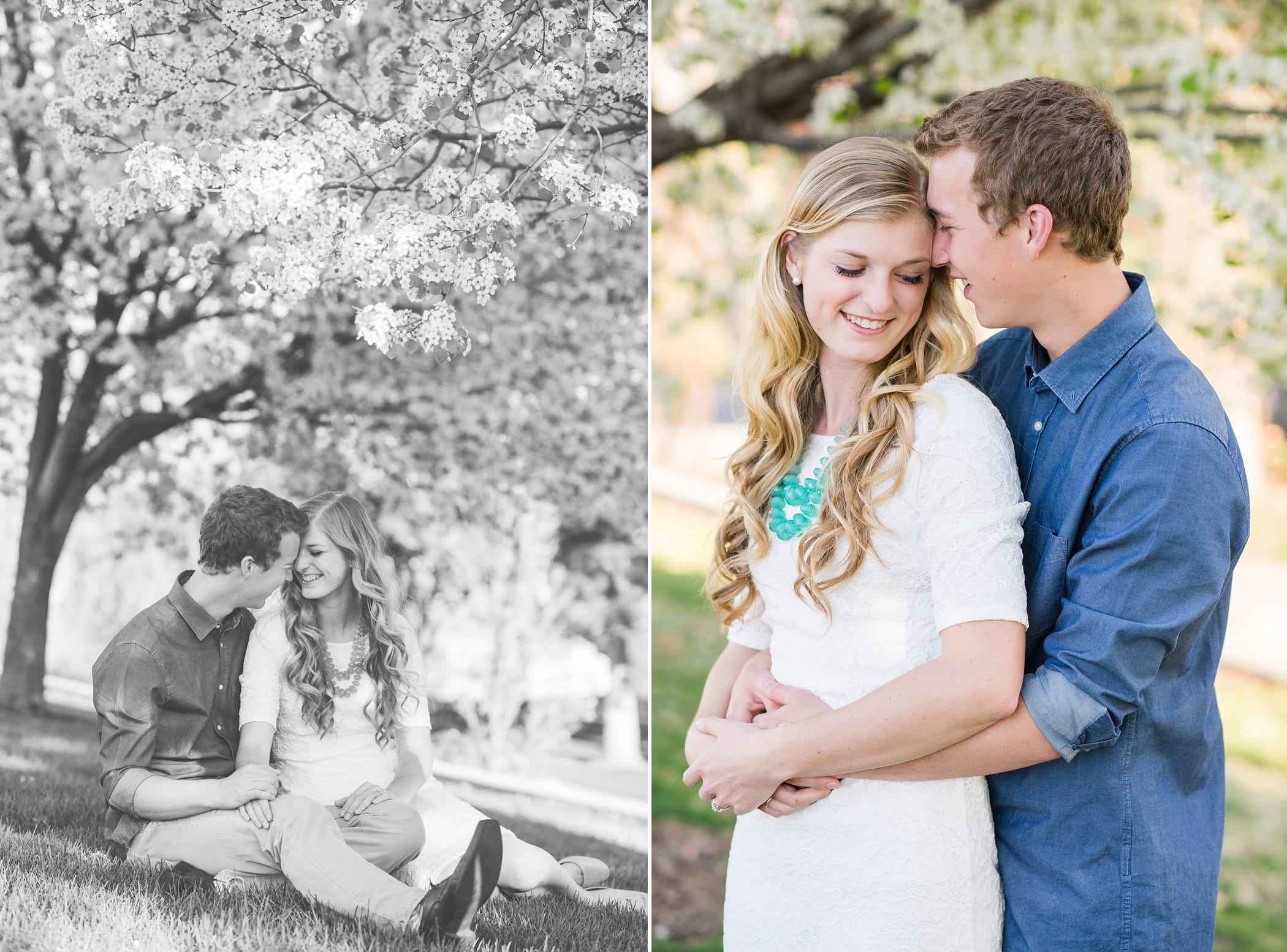 Utah Capitol Spring Engagements by Michelle & Logan