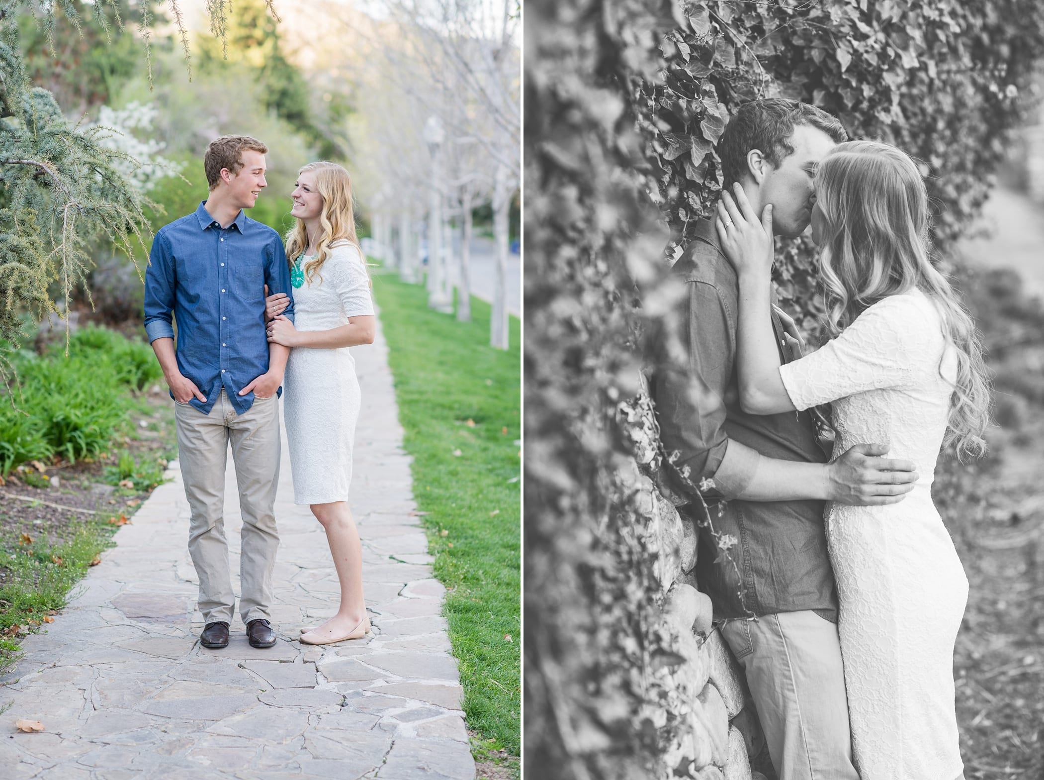 Utah Capitol Spring Engagements by Michelle & Logan