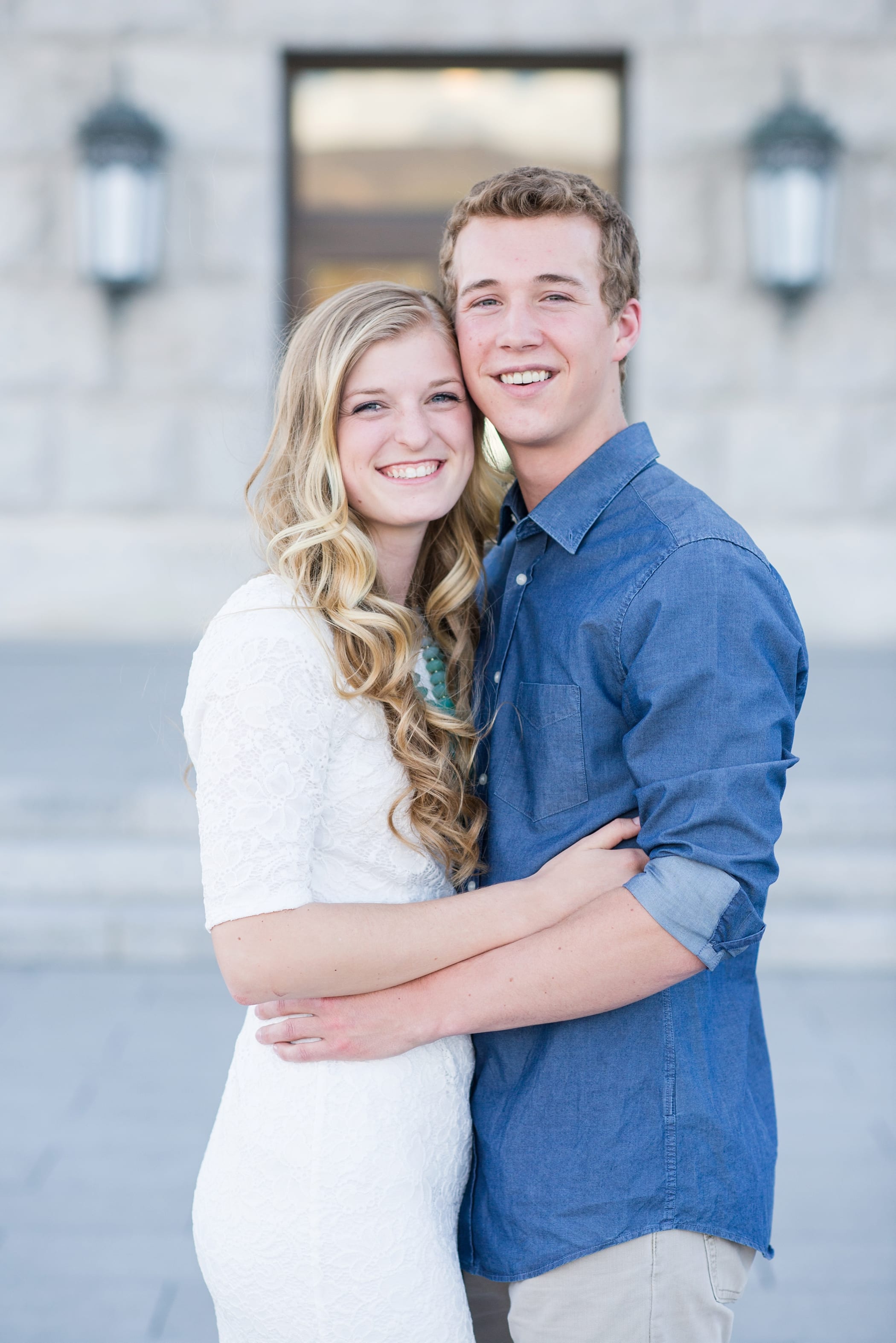 Utah Capitol Spring Engagements by Michelle & Logan