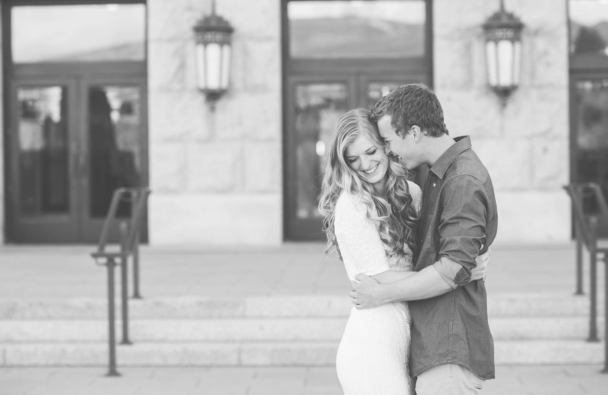 Utah Capitol Spring Engagements by Michelle & Logan