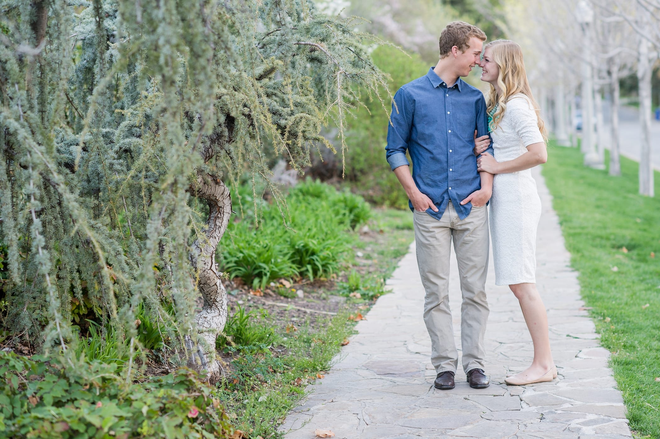 Utah Capitol Spring Engagements by Michelle & Logan