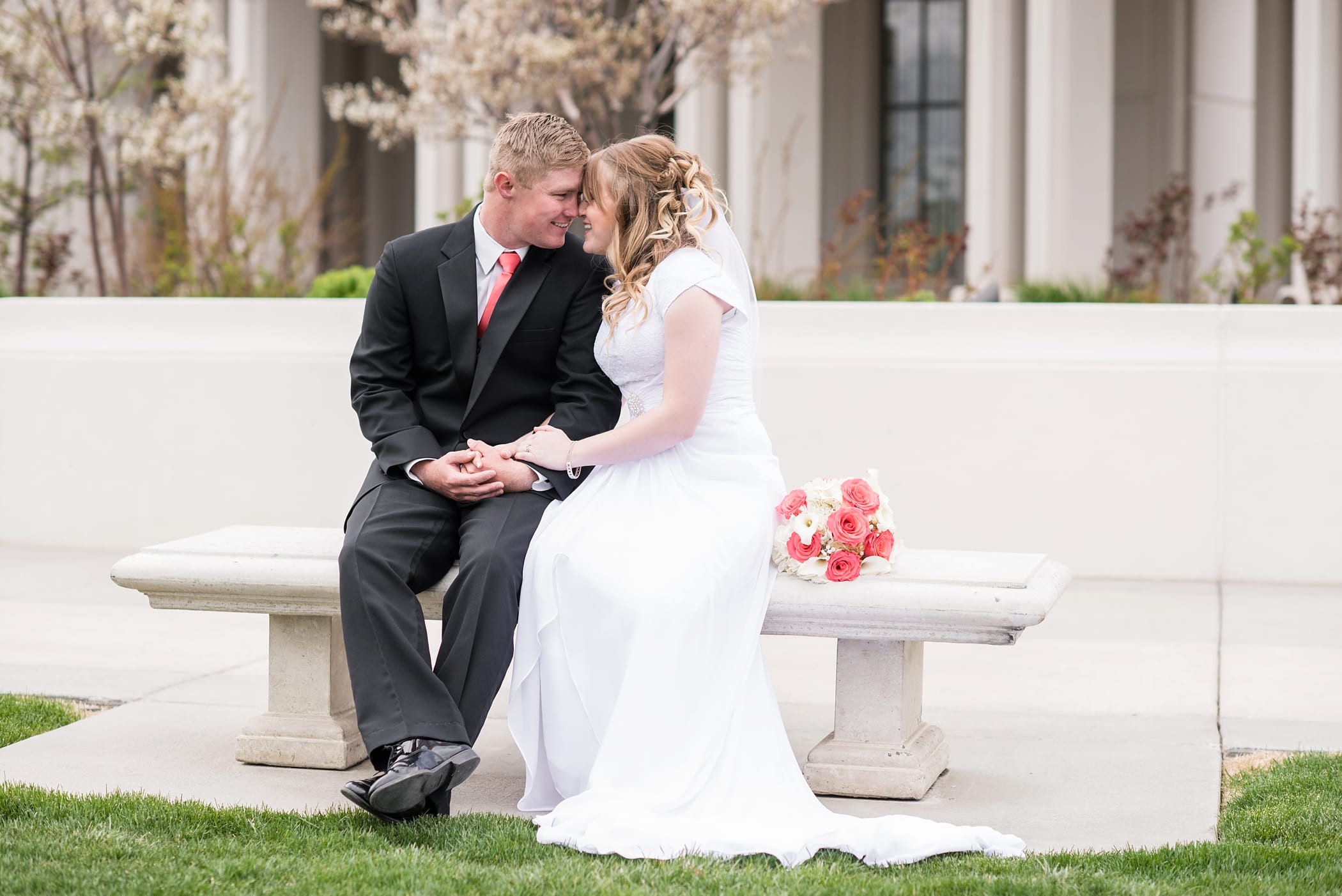 Rexburg LDS Spring Wedding by Michelle & Logan