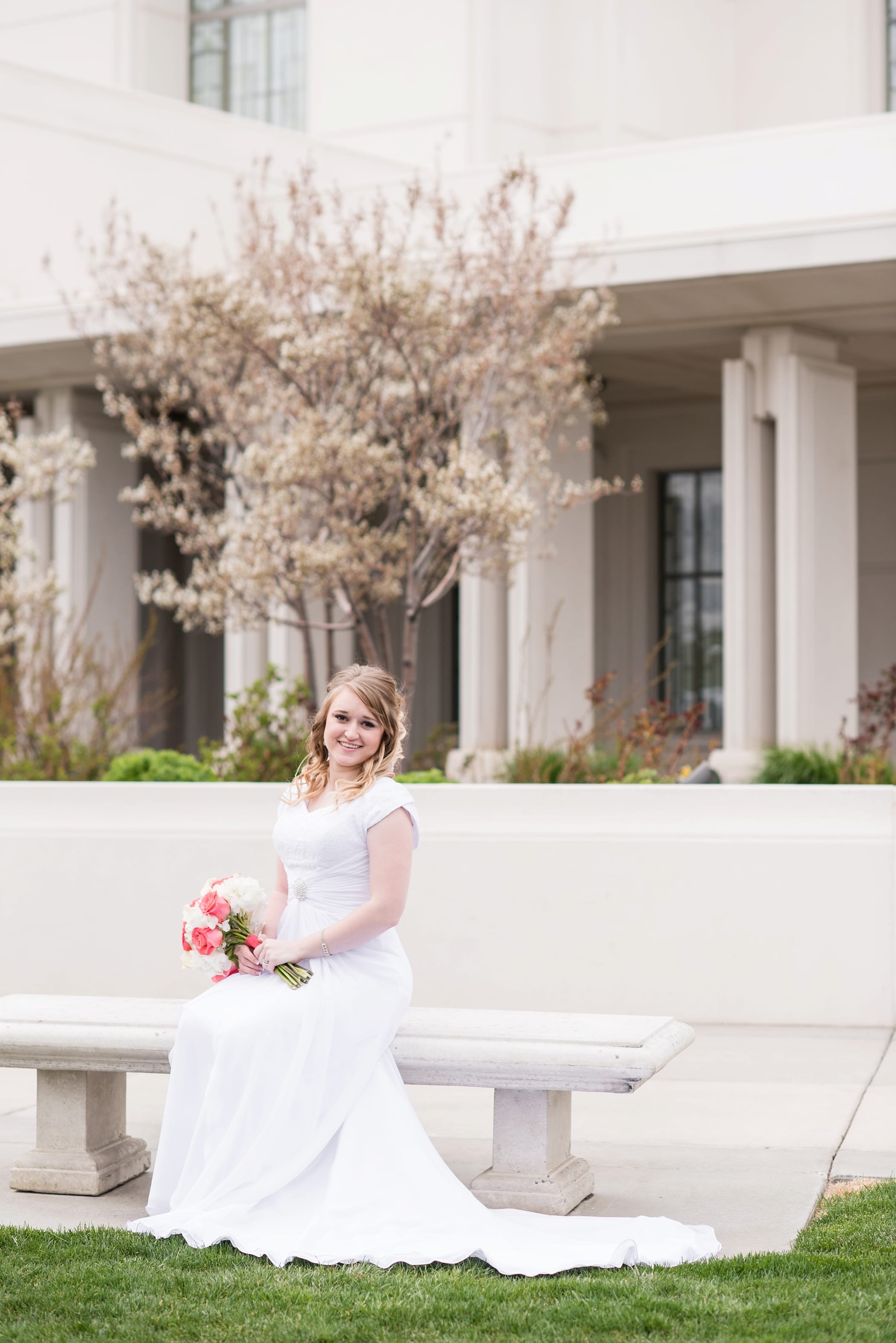 Rexburg LDS Spring Wedding by Michelle & Logan