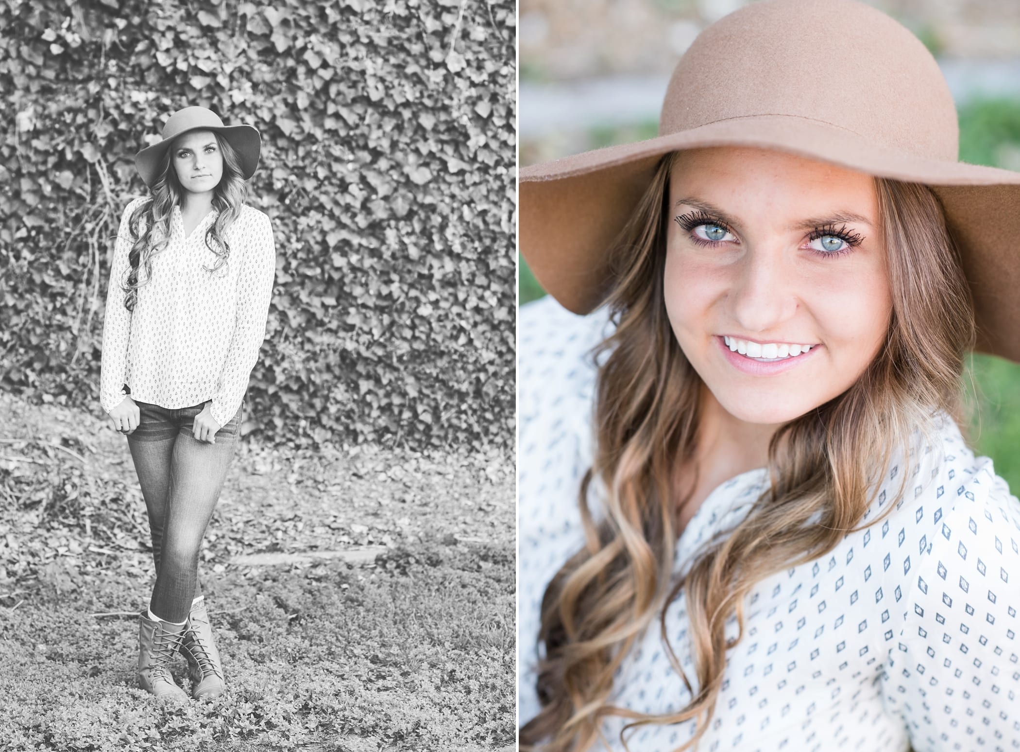 Outdoor Spring Idaho Senior Session by Michelle & Logan