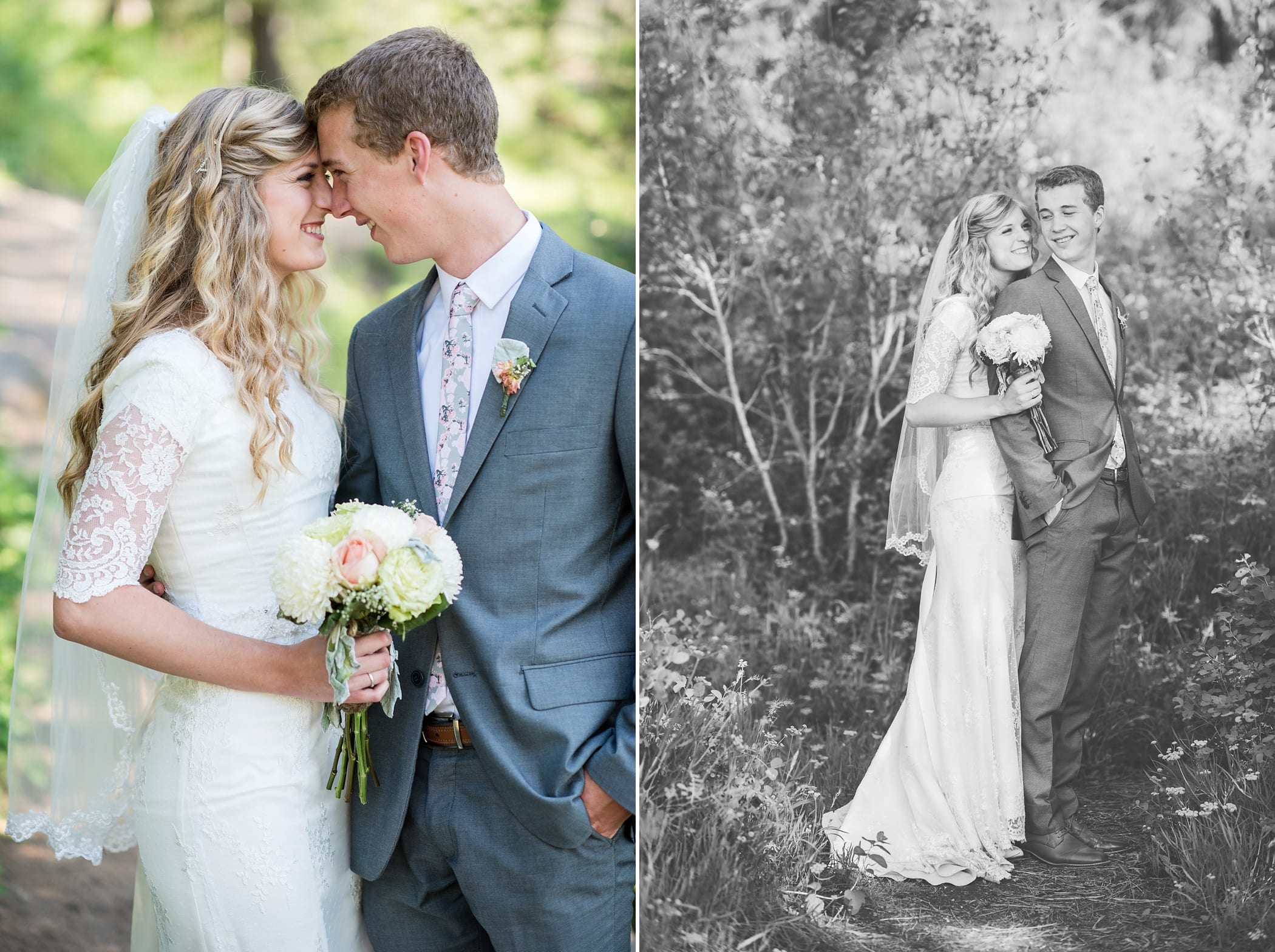 Coeur d'Alene Idaho Wedding Photographers Michelle & Logan